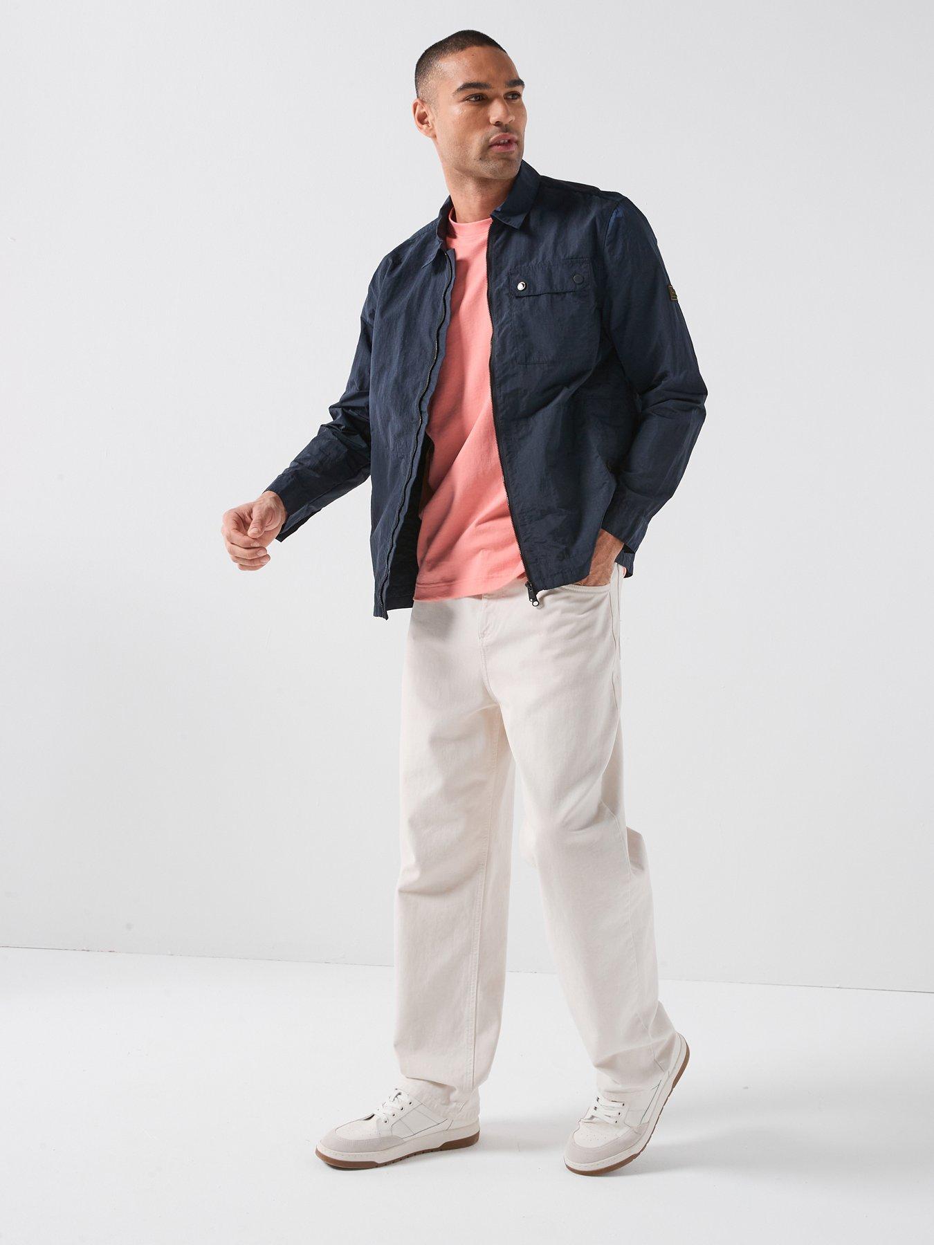 Image 3 of 6 of Barbour International Inline Overshirt - Navy