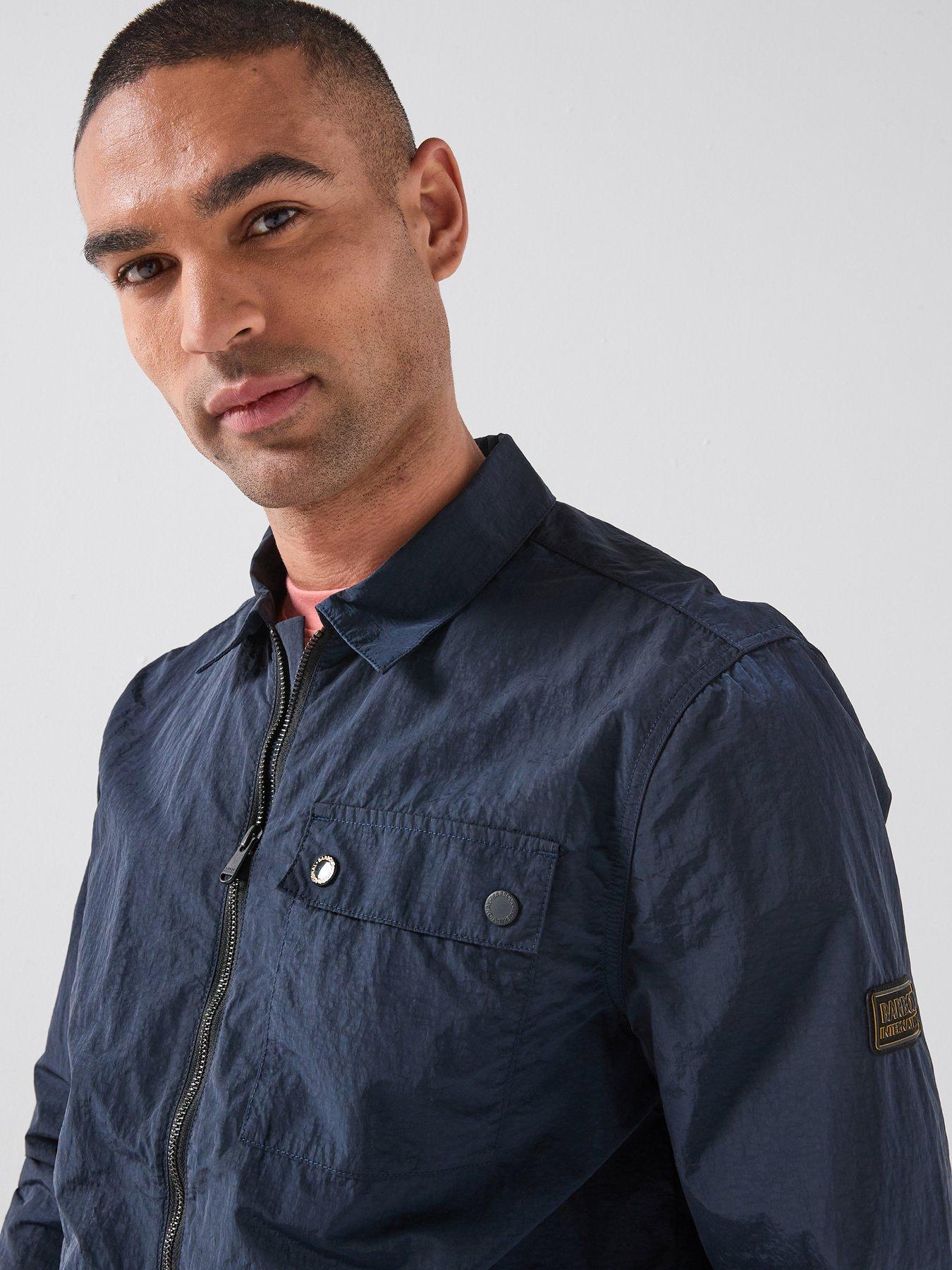 Image 5 of 6 of Barbour International Inline Overshirt - Navy