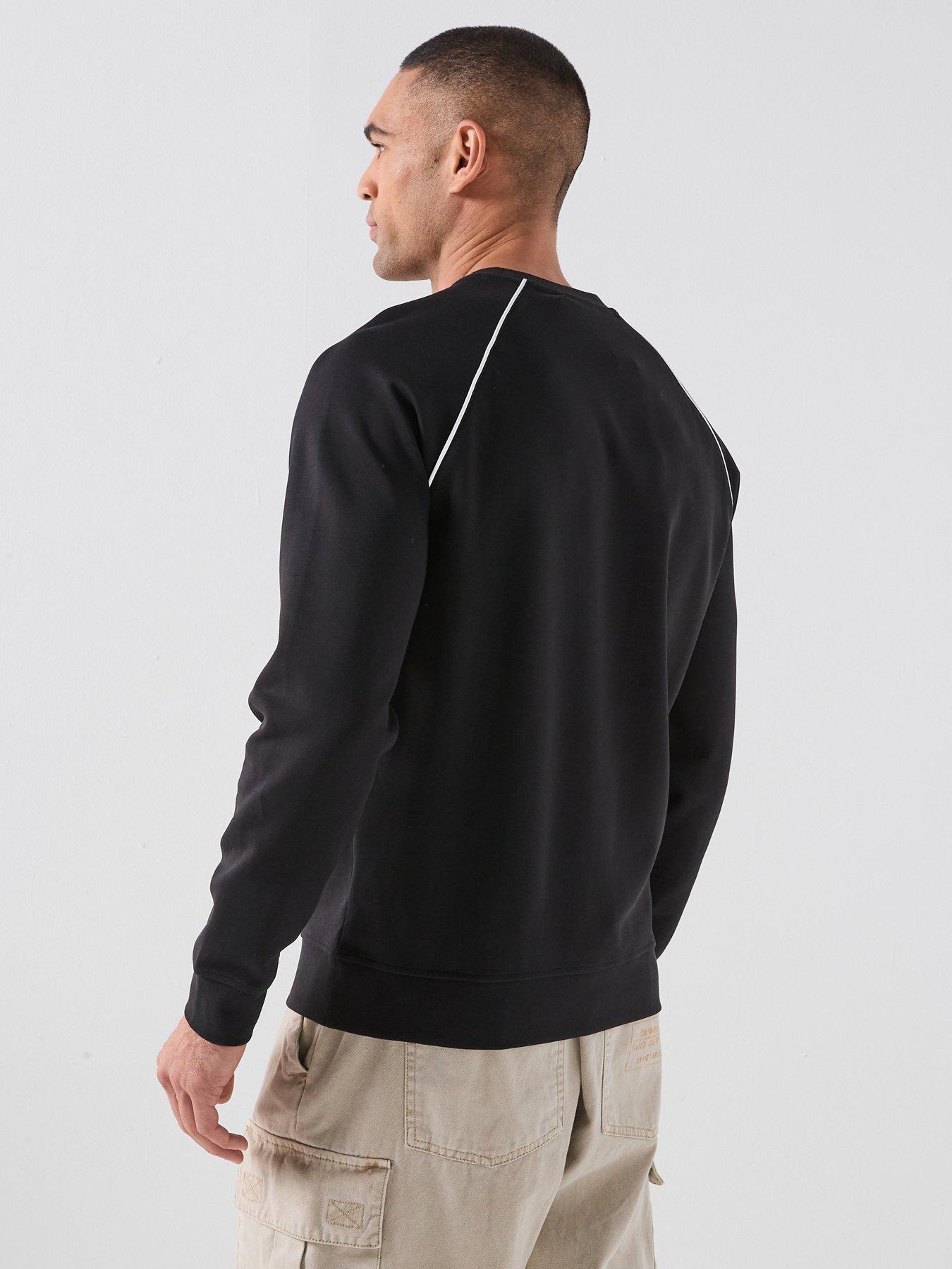 Image 2 of 4 of Barbour International Markford Crew Sweatshirt - Black