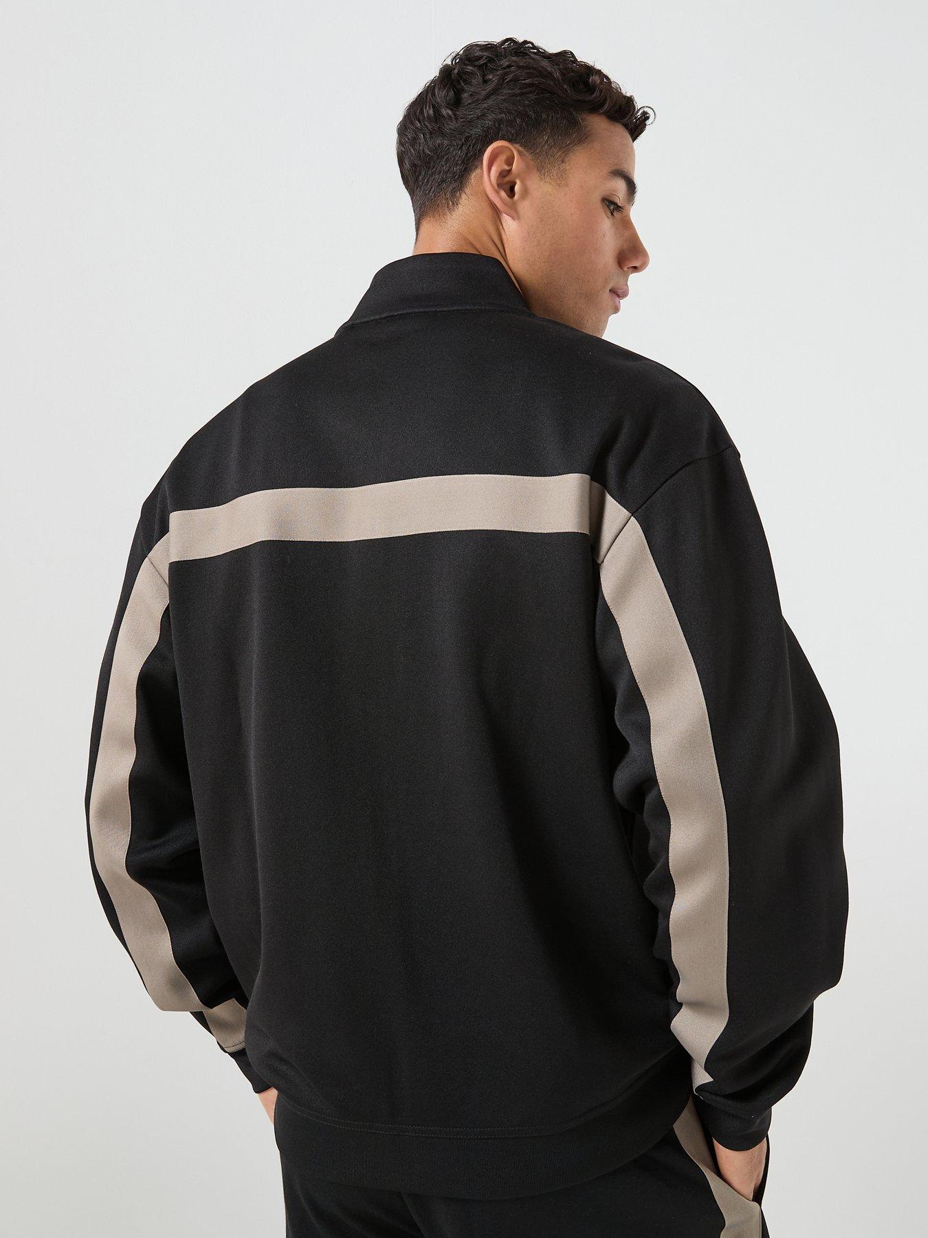 Image 2 of 6 of HUGO Darti Full Zip Sweat Top - Black