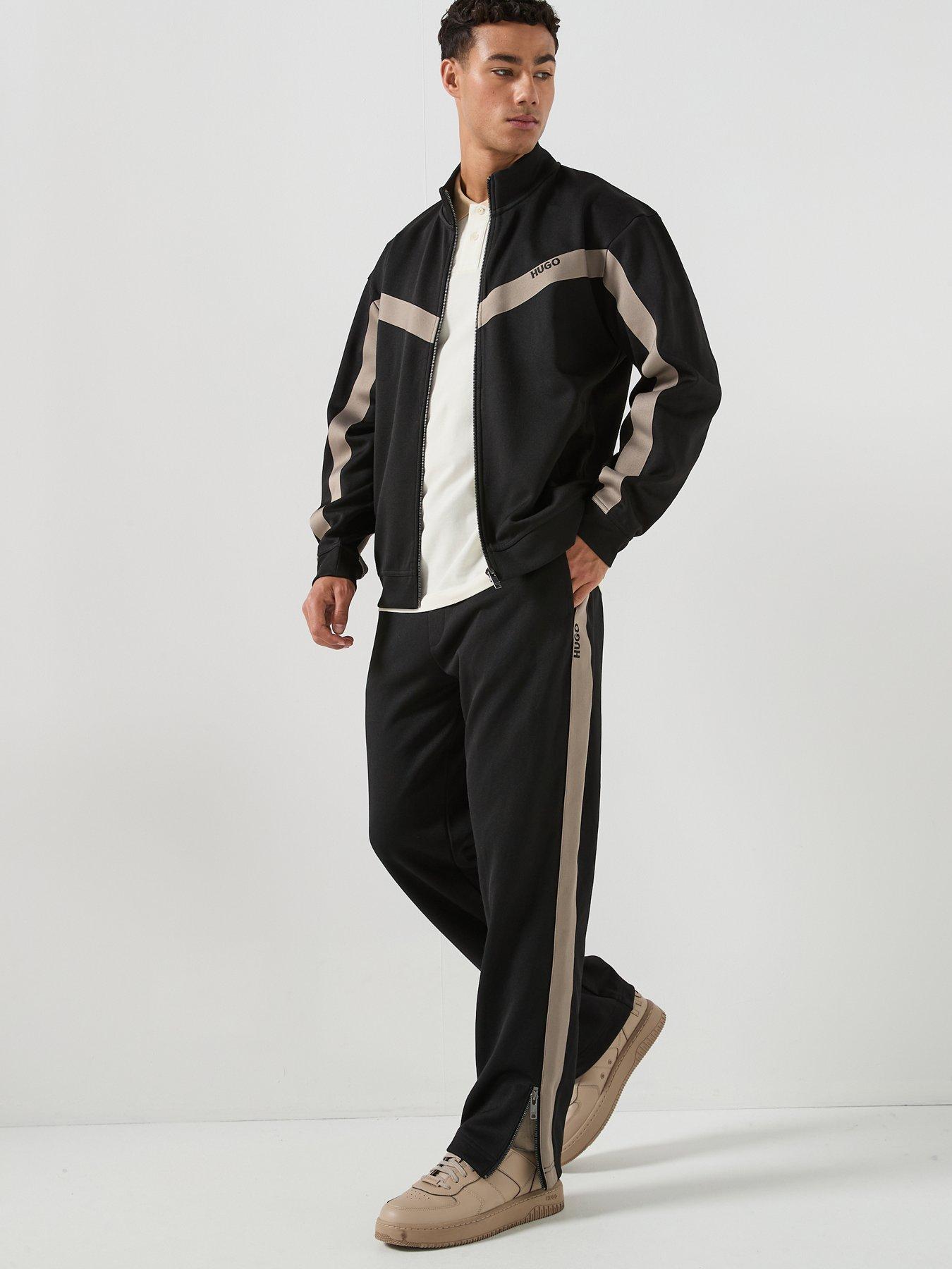 Image 3 of 6 of HUGO Darti Full Zip Sweat Top - Black