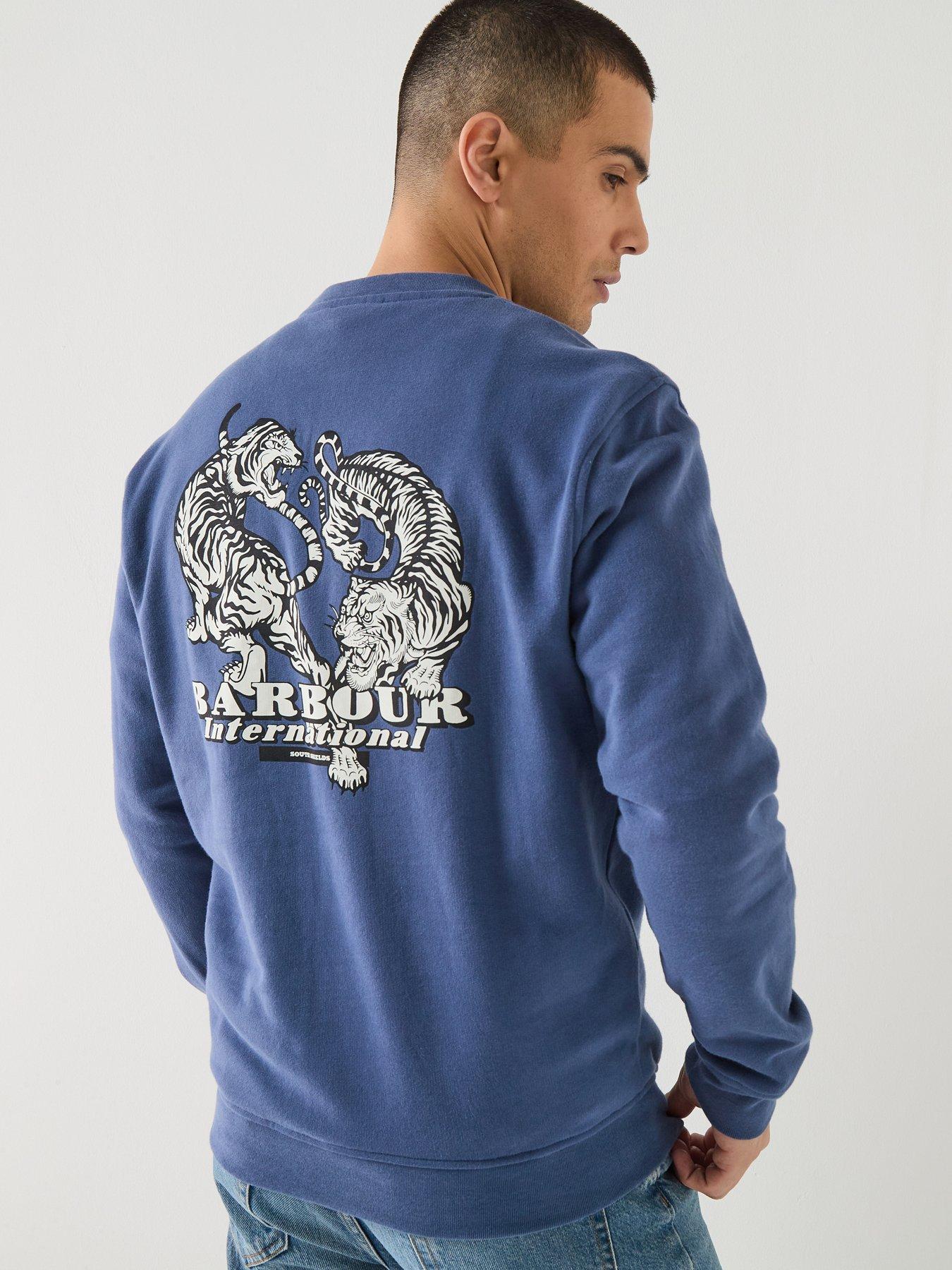 Barbour International Talisman Graphic Sweatshirt - Blue