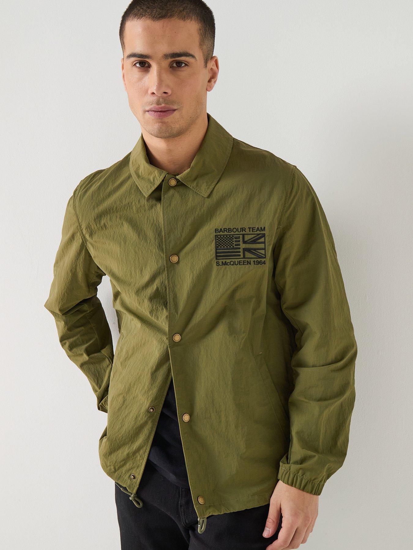 Barbour International Barbour International x Steve Mcqueen Coach Jacket - Green