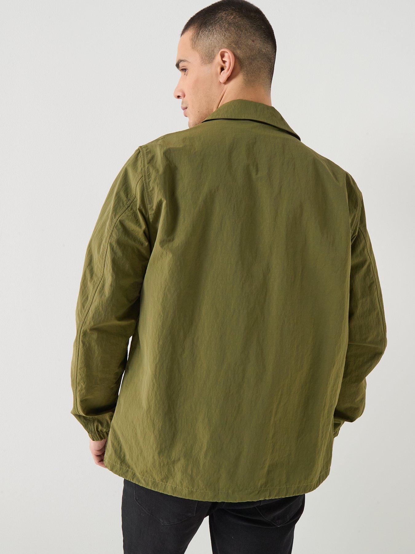Image 2 of 6 of Barbour International X Steve Mcqueen Coach Jacket - Green
