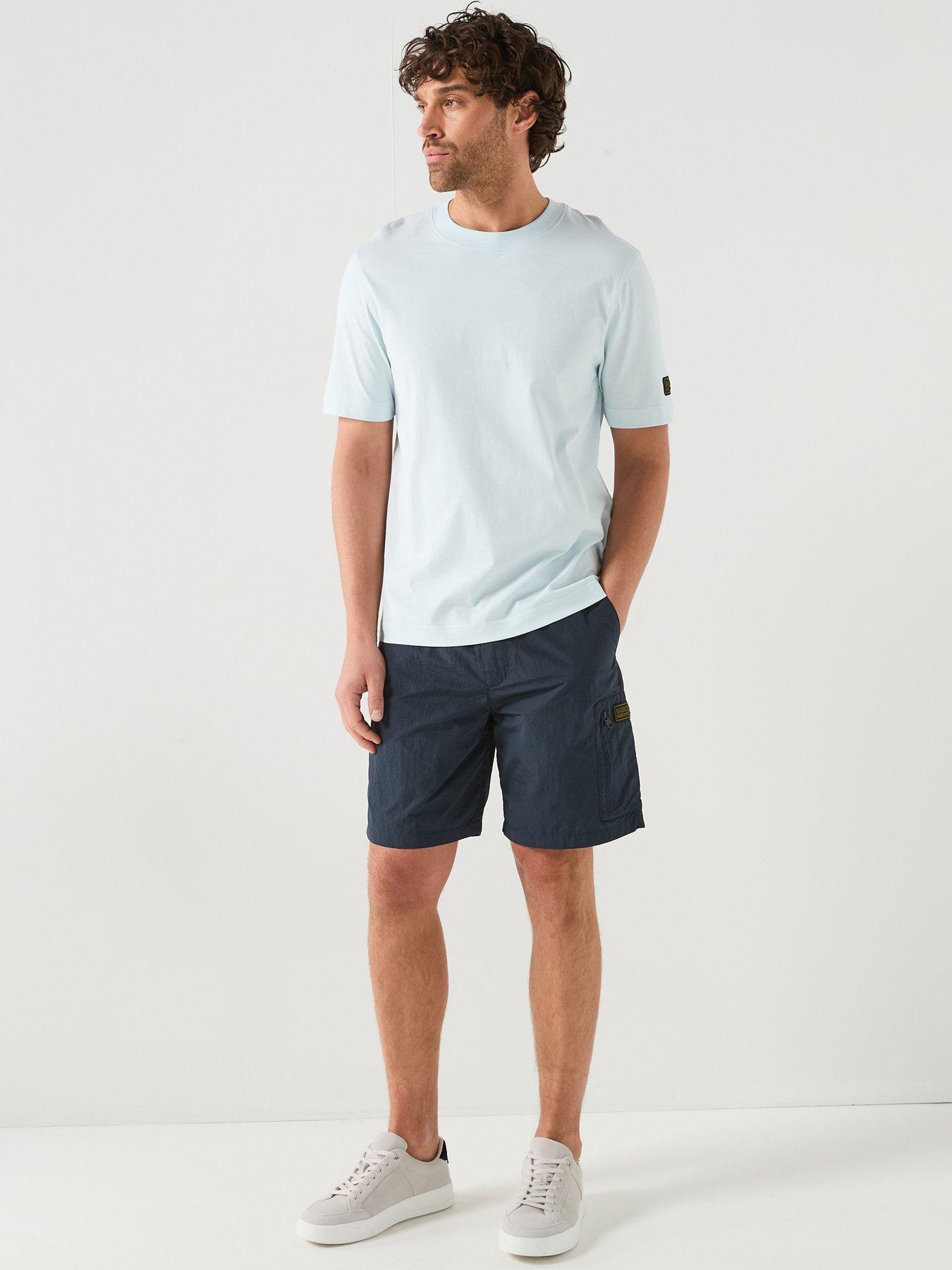 Image 3 of 6 of Barbour International Inline Shorts - Navy