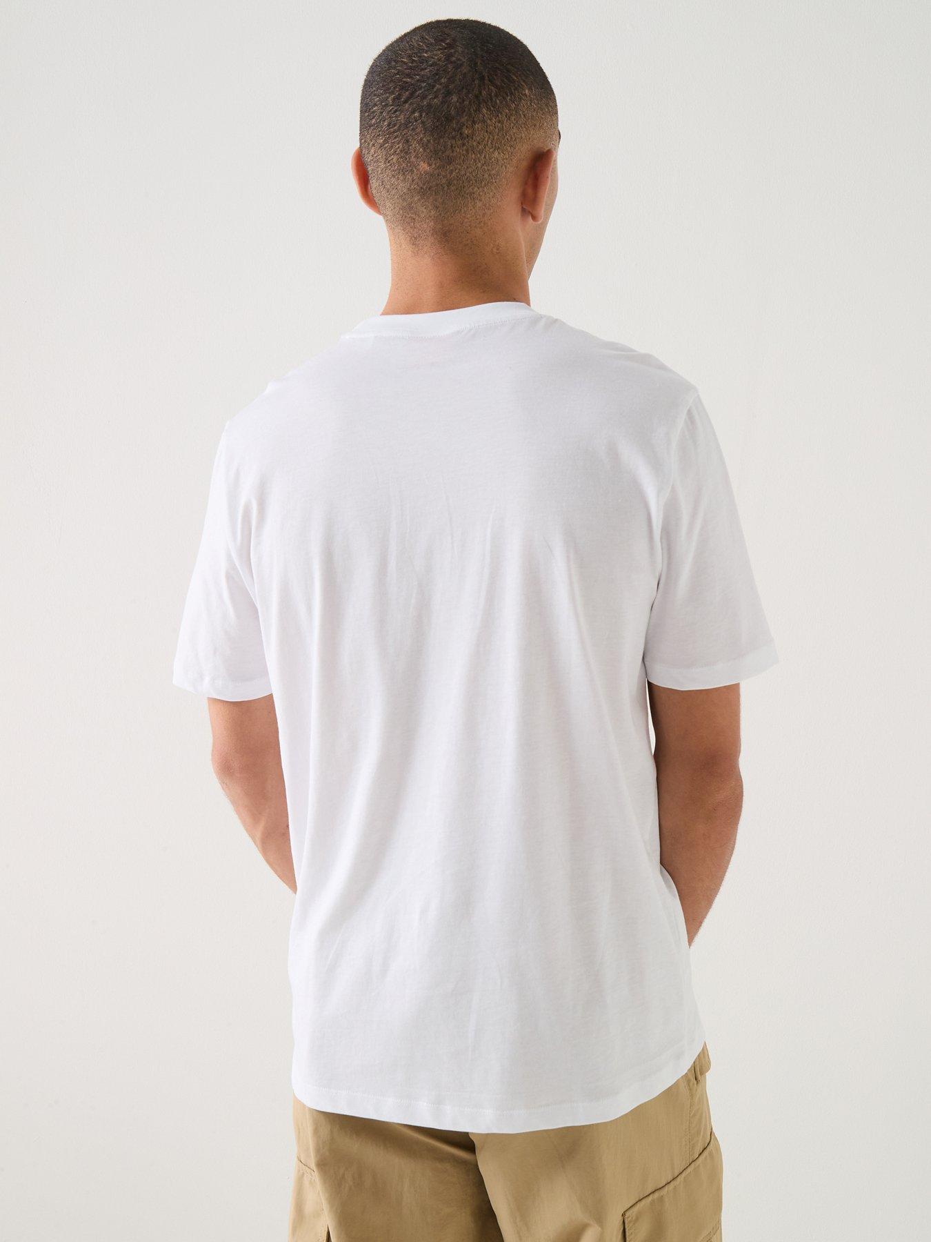 Image 2 of 4 of HUGO Discorb Scorpion Print T-Shirt - White