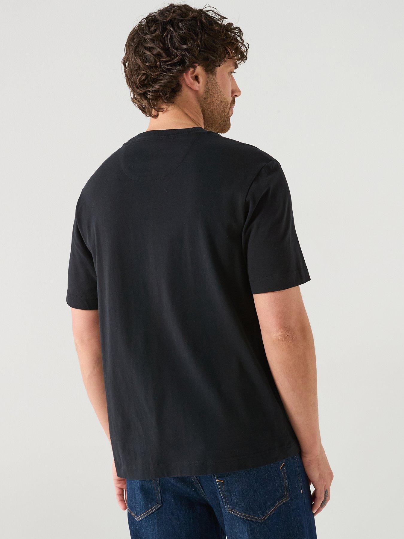 Image 2 of 5 of Barbour International X Steve Mcqueen Hellen Photographic T-Shirt - Black
