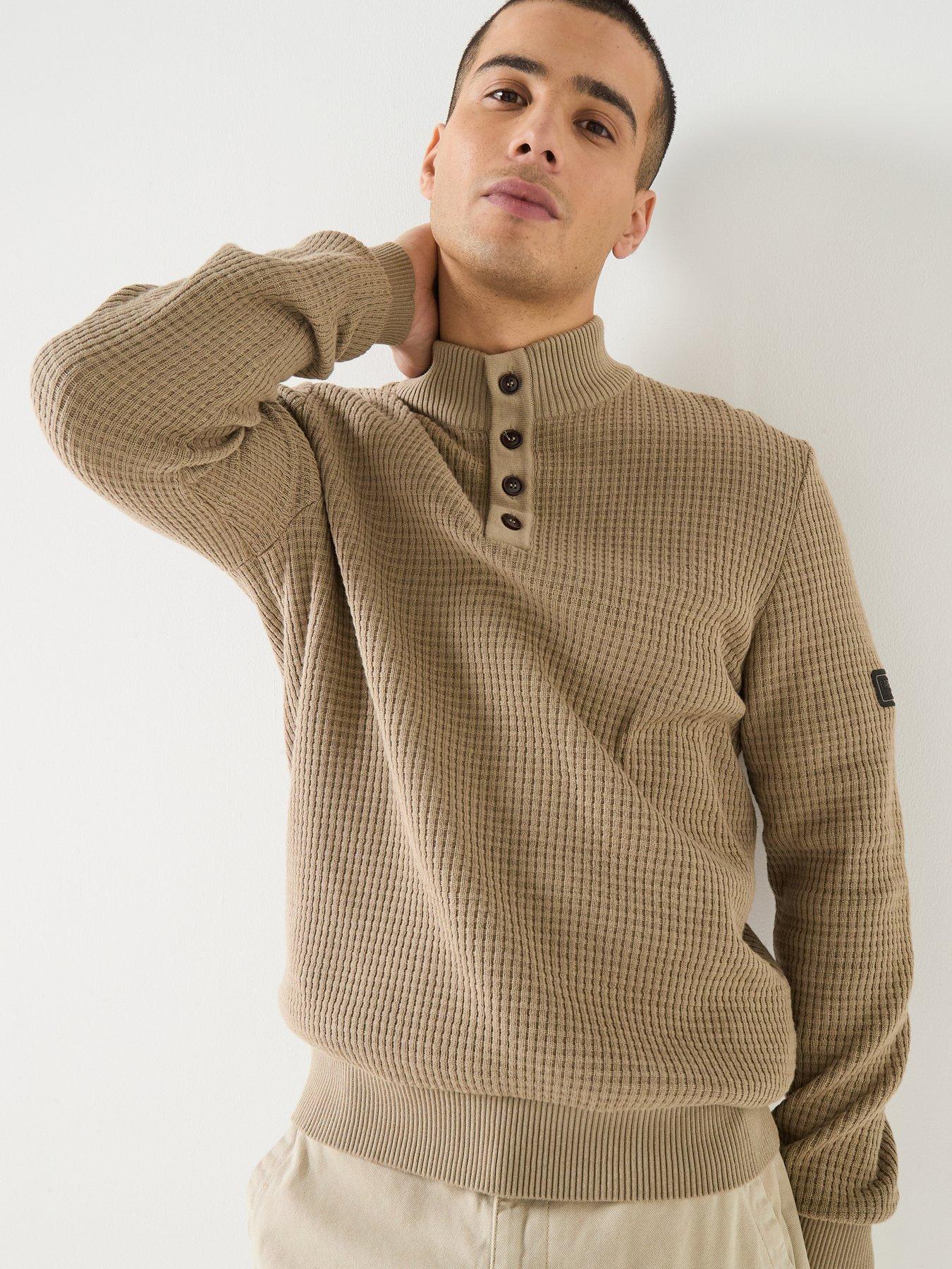 barbour-international-herring-half-zip-knitted-jumper-khaki