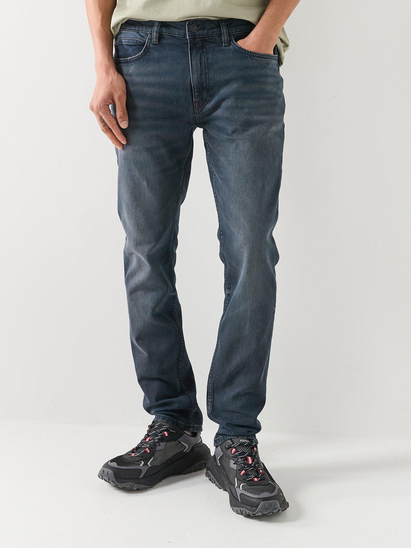 HUGO HUGO 734 Extra-Slim Fit Jeans - Dark Blue