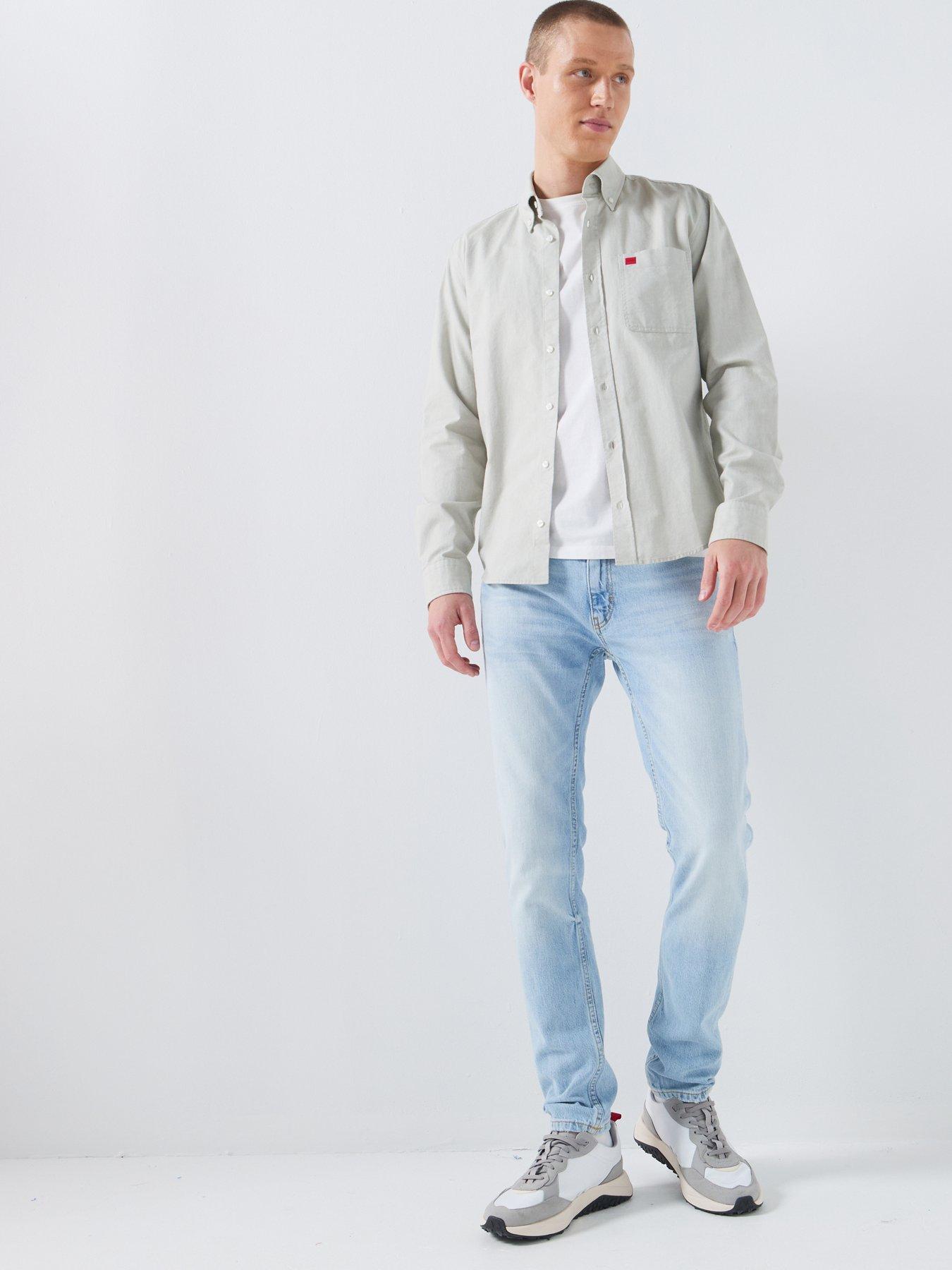 Image 3 of 5 of HUGO 734 Extra-Slim Fit Jeans - Light Blue