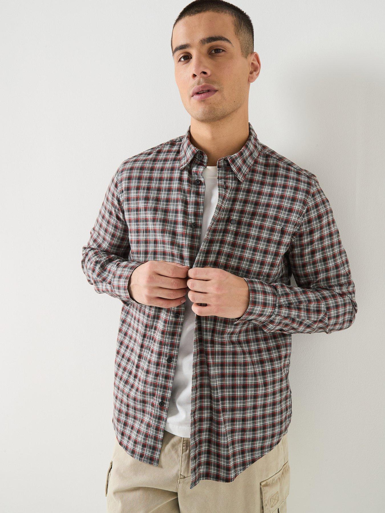 barbour-international-peregrine-check-shirt-brown