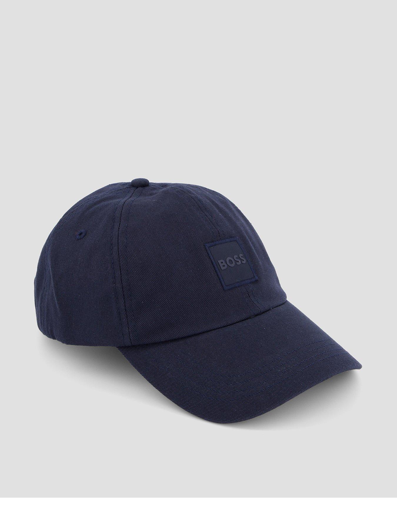 BOSS Derrel-Pl Tonal Badge Logo Baseball Cap - Navy