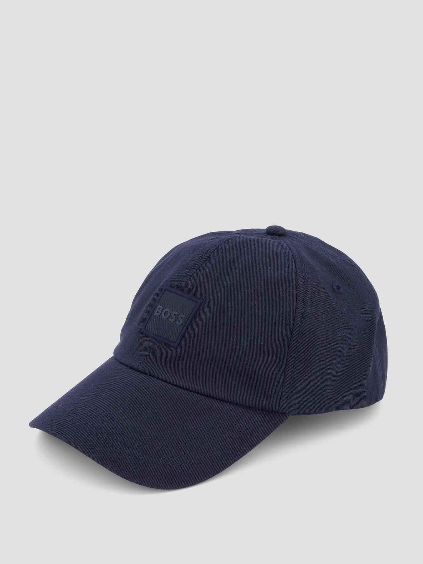 Image 2 of 4 of BOSS Derrel-Pl Tonal Badge Logo Baseball Cap - Navy