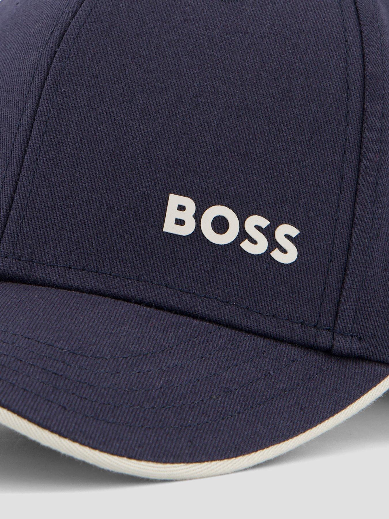 Image 3 of 4 of BOSS Cap-Bold Small Logo Baseball Cap - Navy