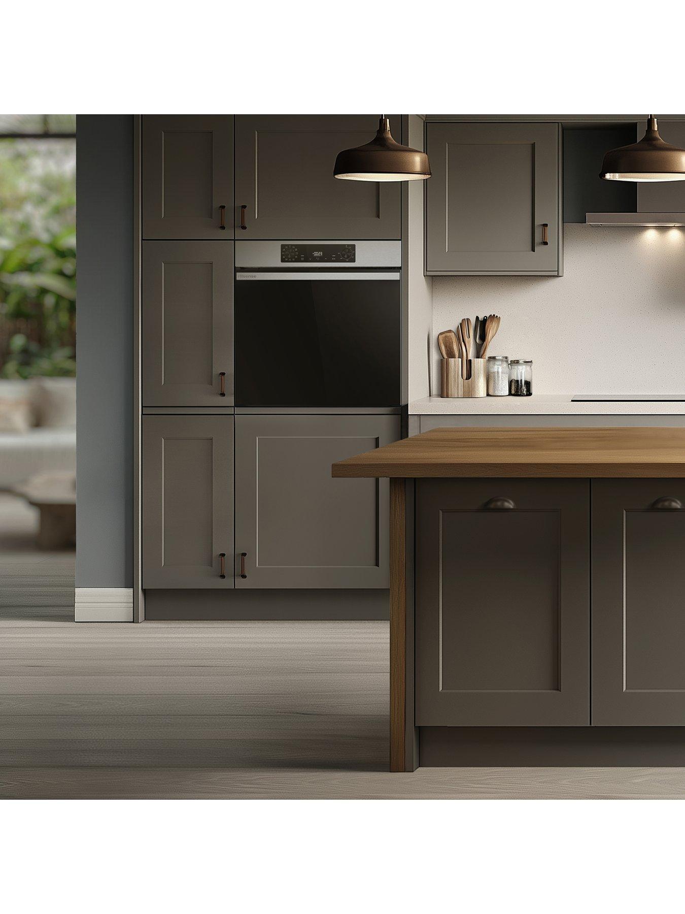 Image 5 of 6 of Hisense Hi2 BI622AXPGUK Built In Electric Single Steam, Plug &amp; Play Oven - Stainless Steel/Black