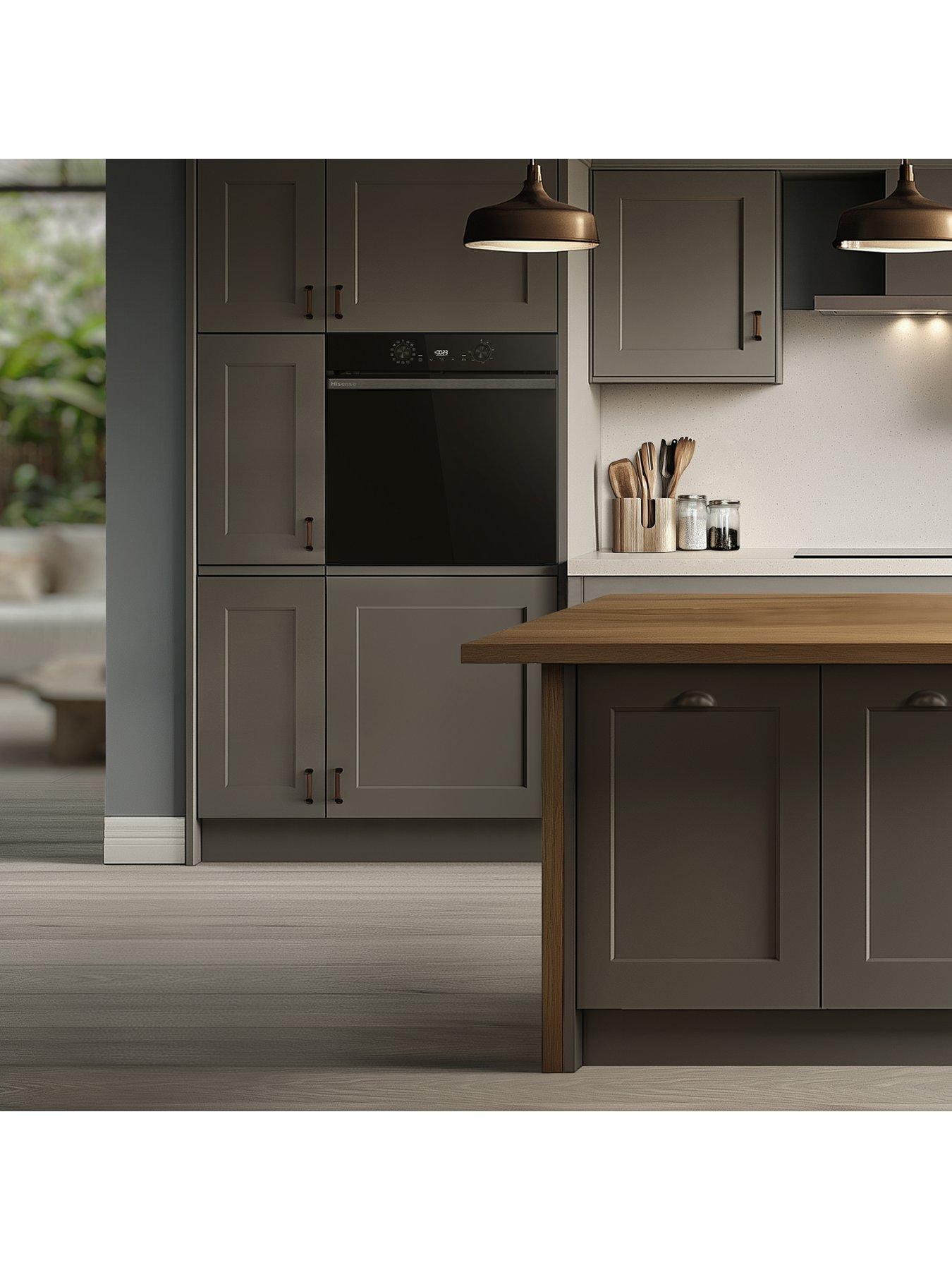  image of hisense-hi2-bi626pbupuk-built-in-electric-single-pyrolytic-oven-jet-black