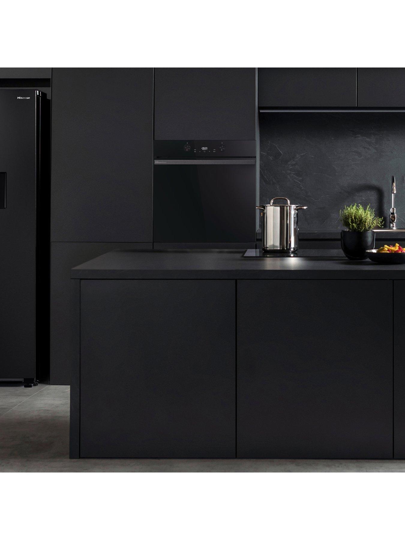  image of hisense-hi4-blackline-bi64223adbguk-built-in-electric-single-steam-oven-jet-black