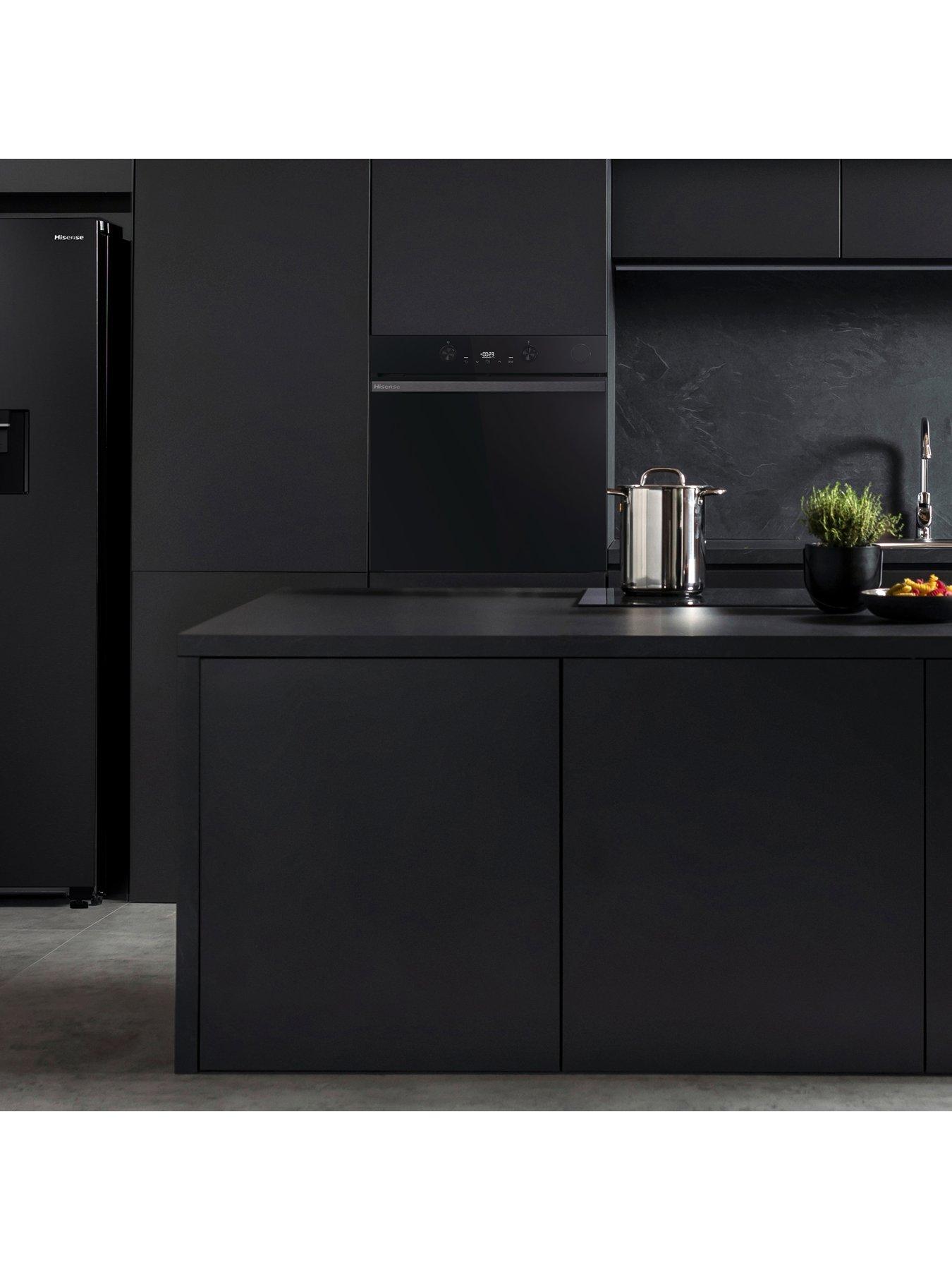  image of hisense-hi4-blackline-bsa66226adbguk-built-in-electric-single-steam-add-plus-oven-jet-black