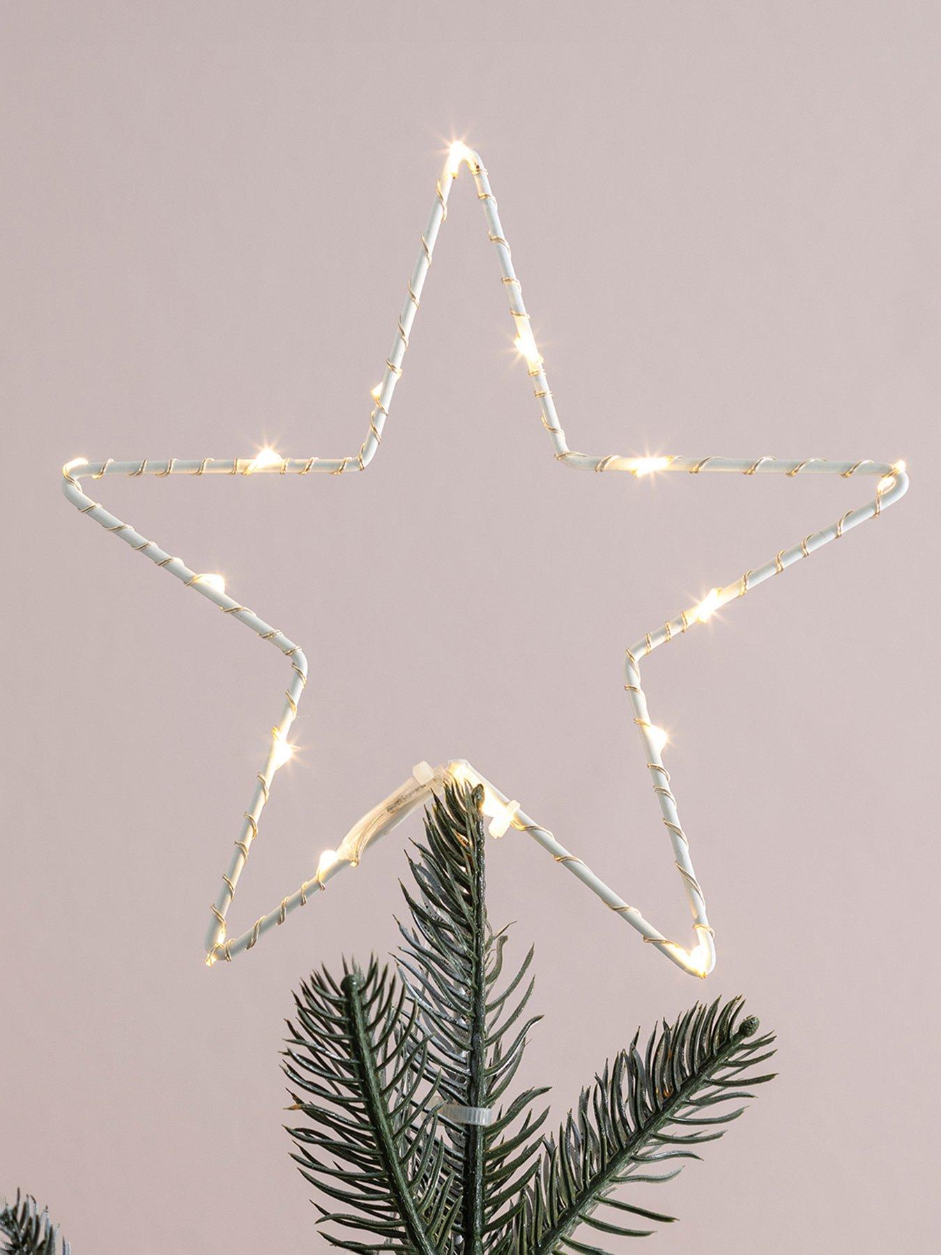 Image 1 of 3 of Lights4Fun Osby Star Led Tree Topper