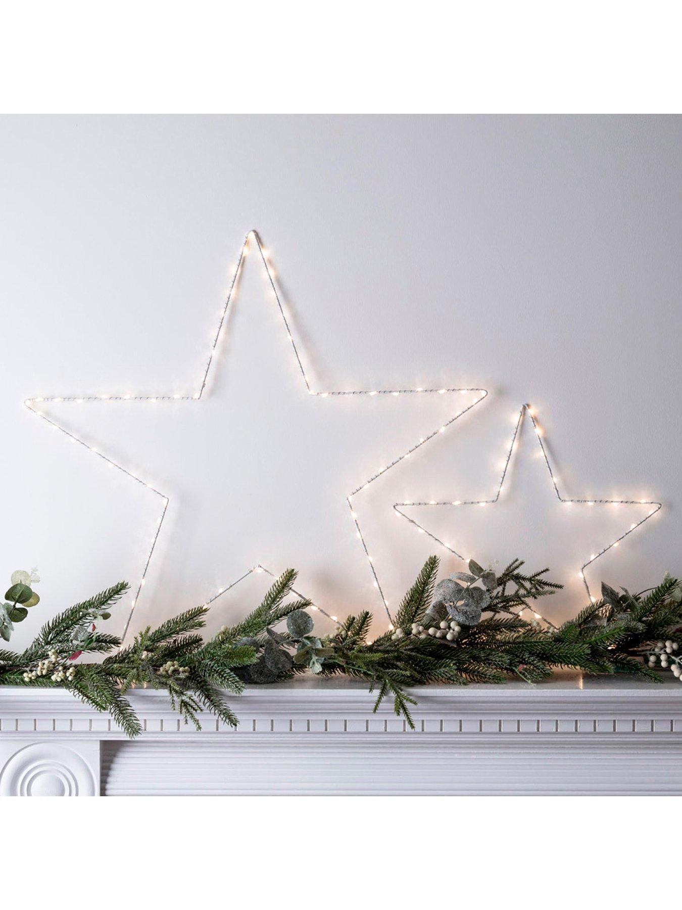 Image 2 of 3 of Lights4Fun Osby Star Window Light Bundle