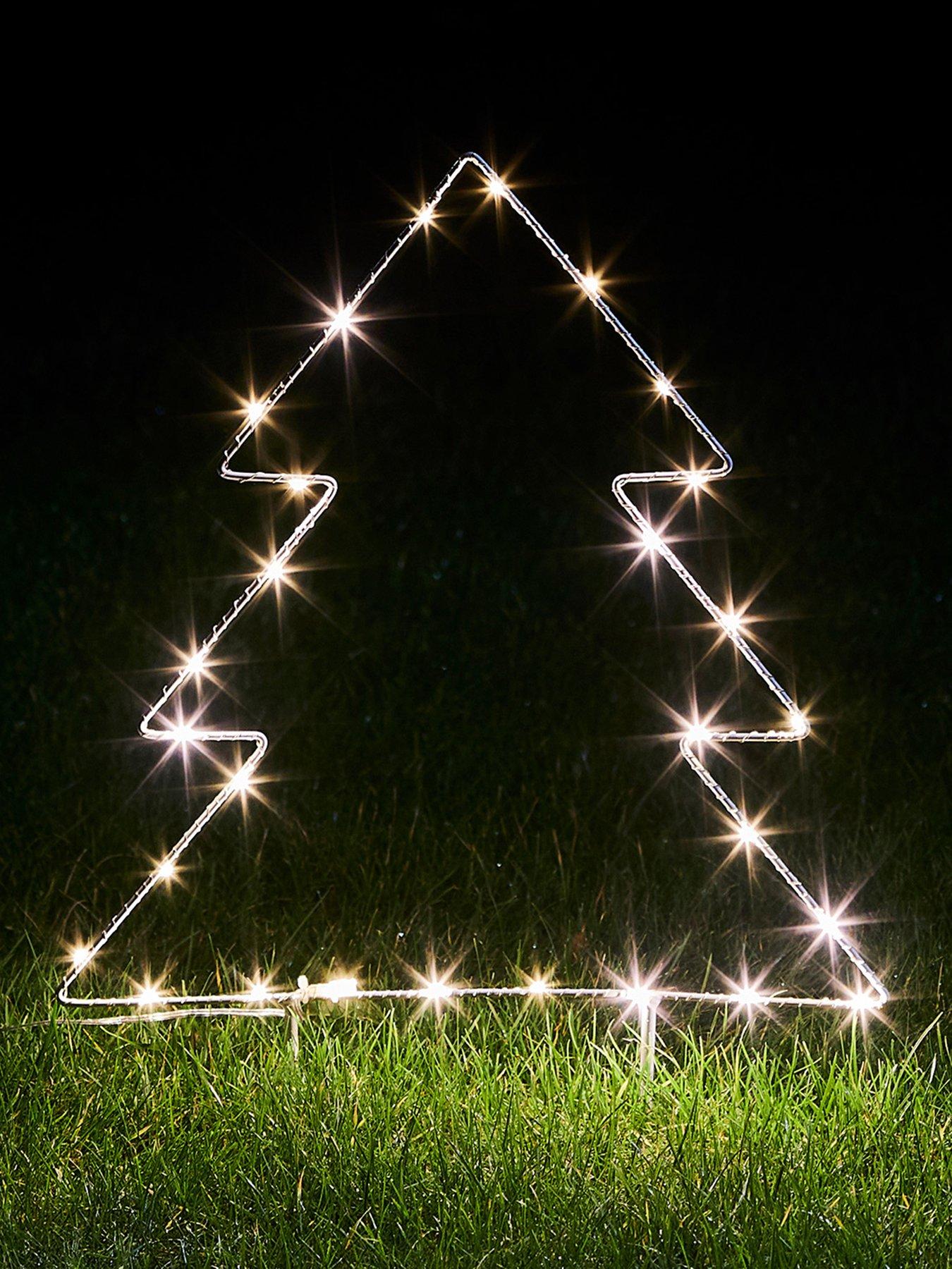 Image 1 of 1 of Lights4Fun Christmas Tree Stake Lights