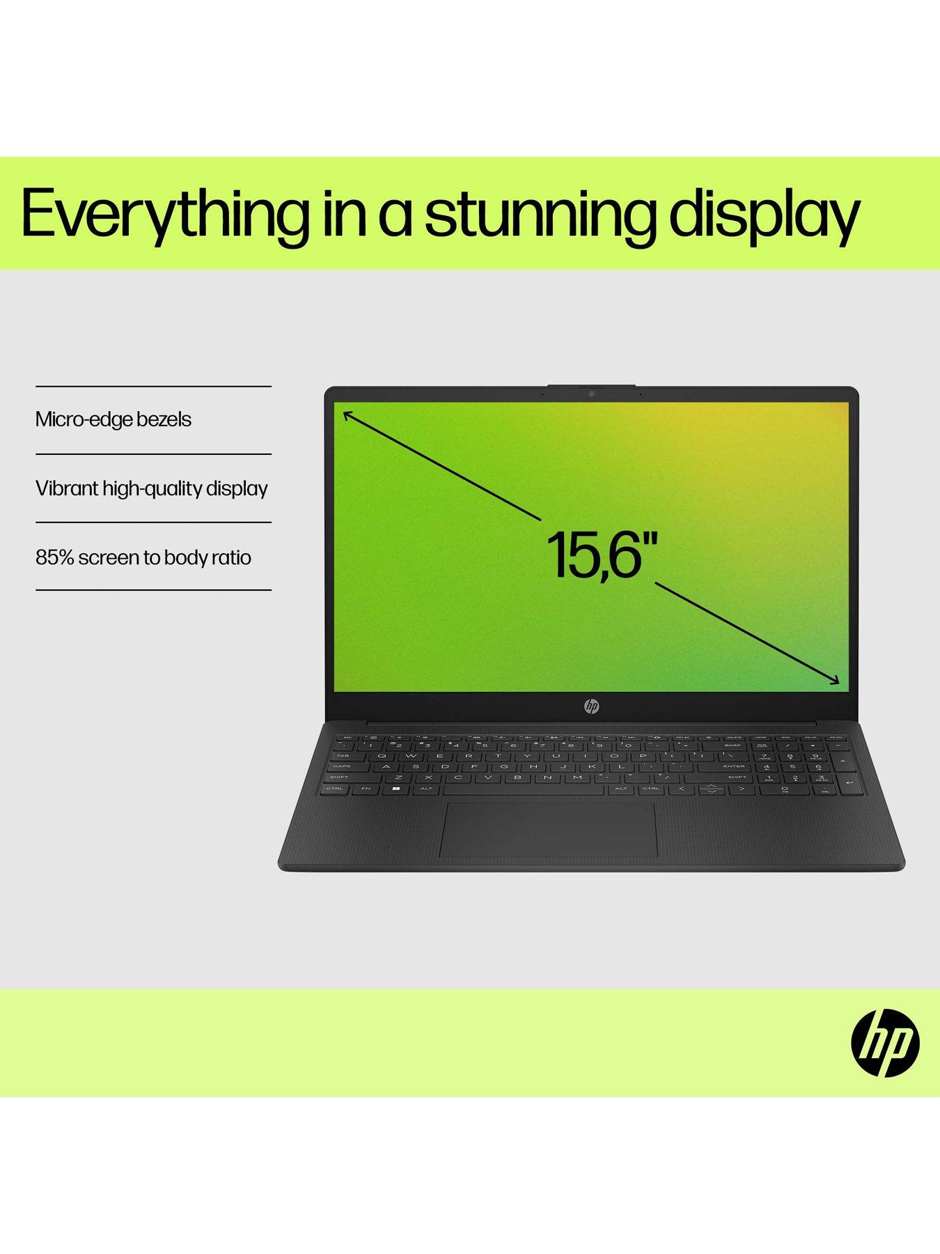 Image 6 of 7 of HP 15fd0064na Laptop&nbsp;- 15.6in FHD,&nbsp;Intel Core i5, 8GB RAM, 256GB SSD,&nbsp;with Norton 360 Antivirus - Black