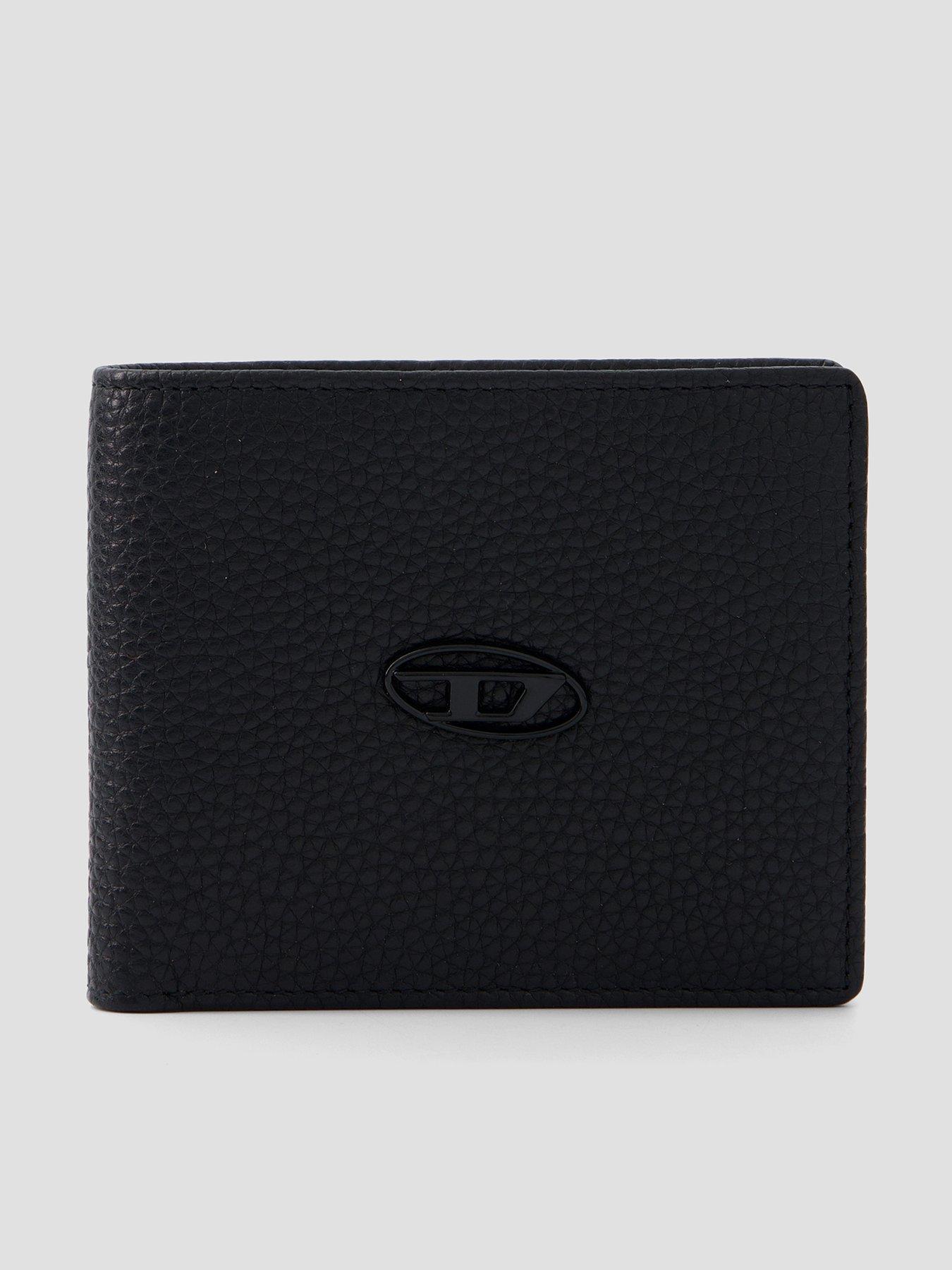 Image 1 of 4 of Diesel D-Oval Bi-Fold Wallet - Black