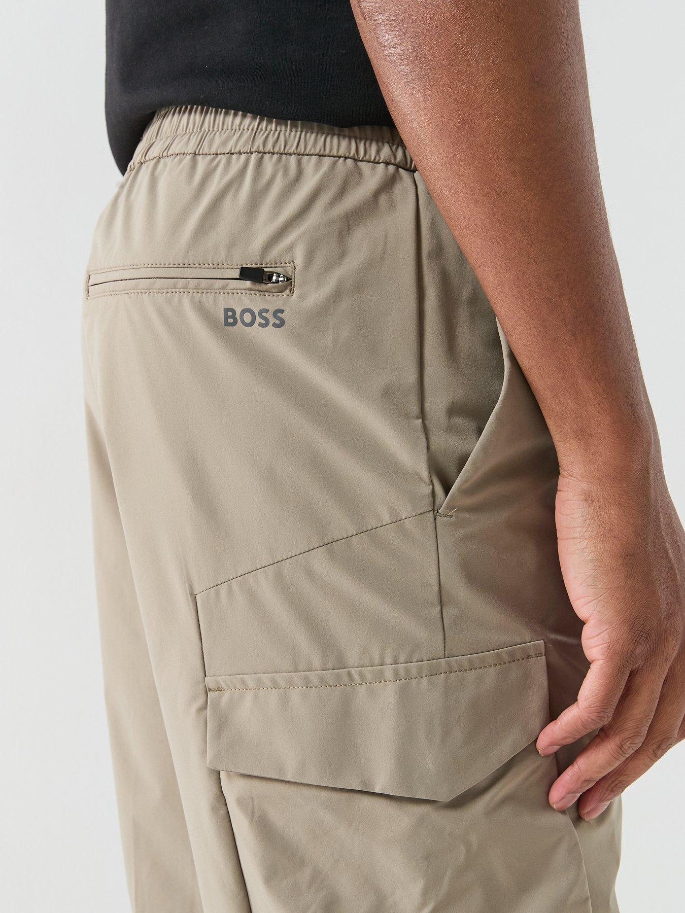 Image 4 of 5 of BOSS Urbanex Cargo Shorts - Light Green