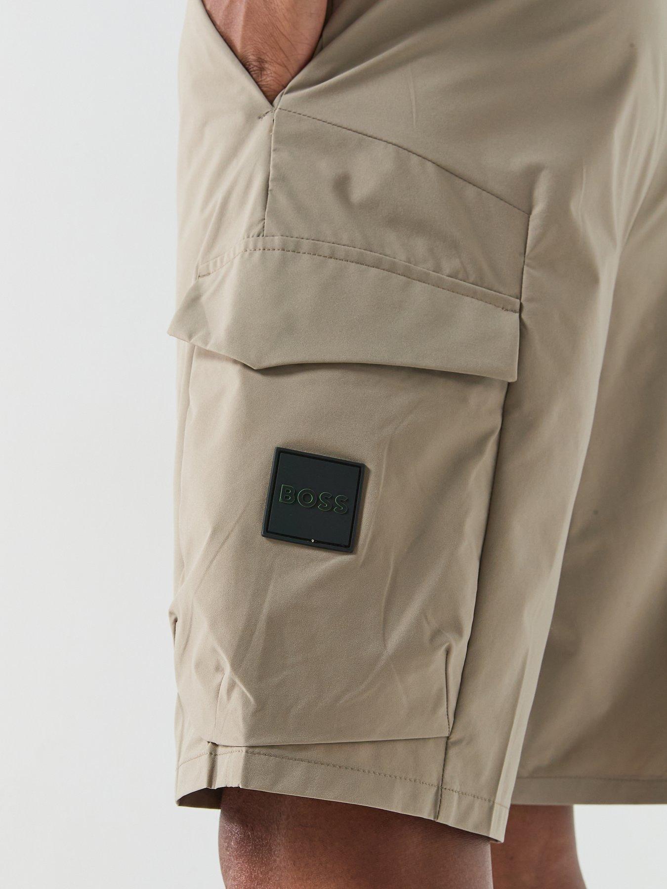 Image 5 of 5 of BOSS Urbanex Cargo Shorts - Light Green