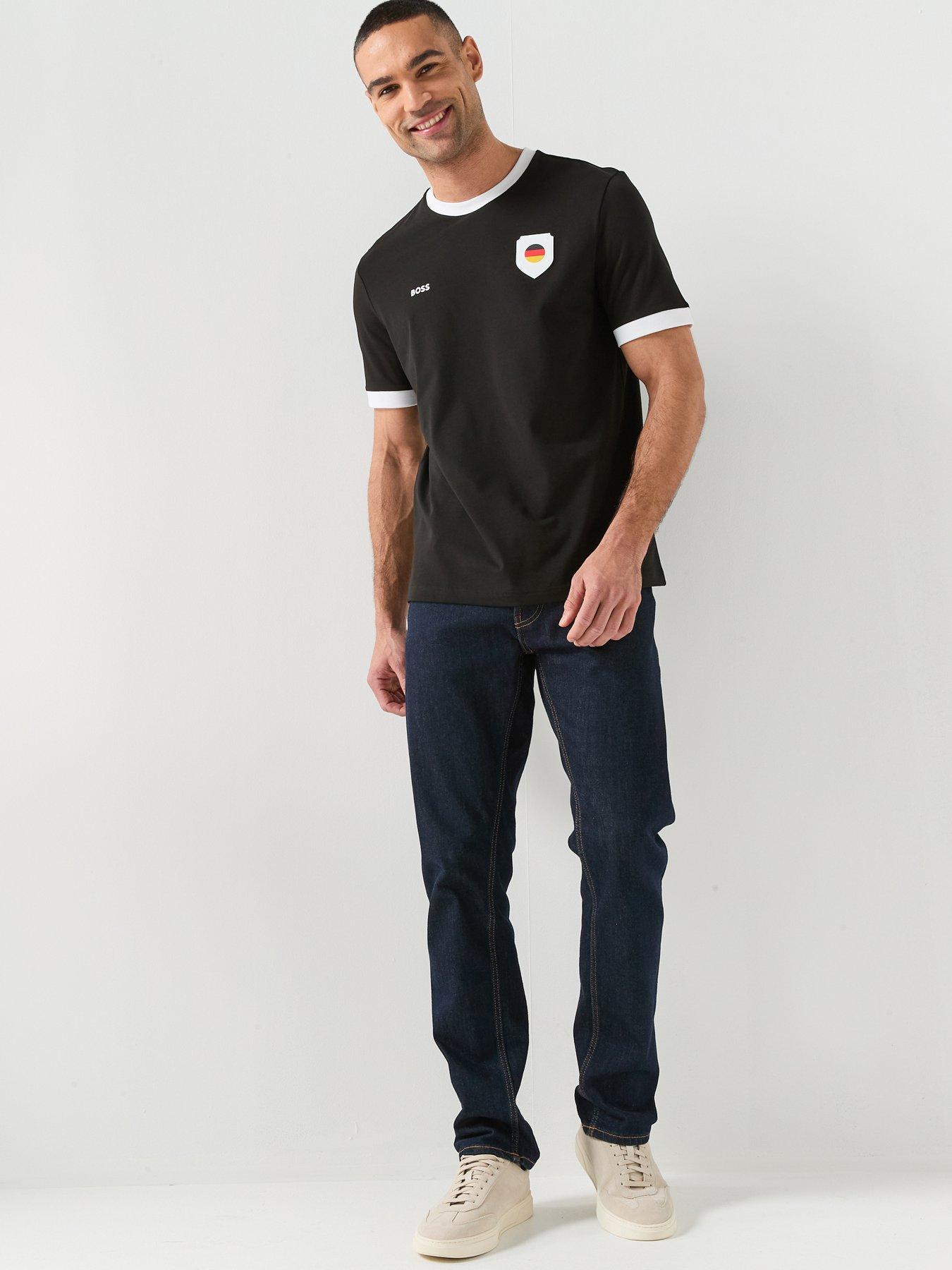 Image 3 of 6 of BOSS Germany World Cup T-Shirt - Black