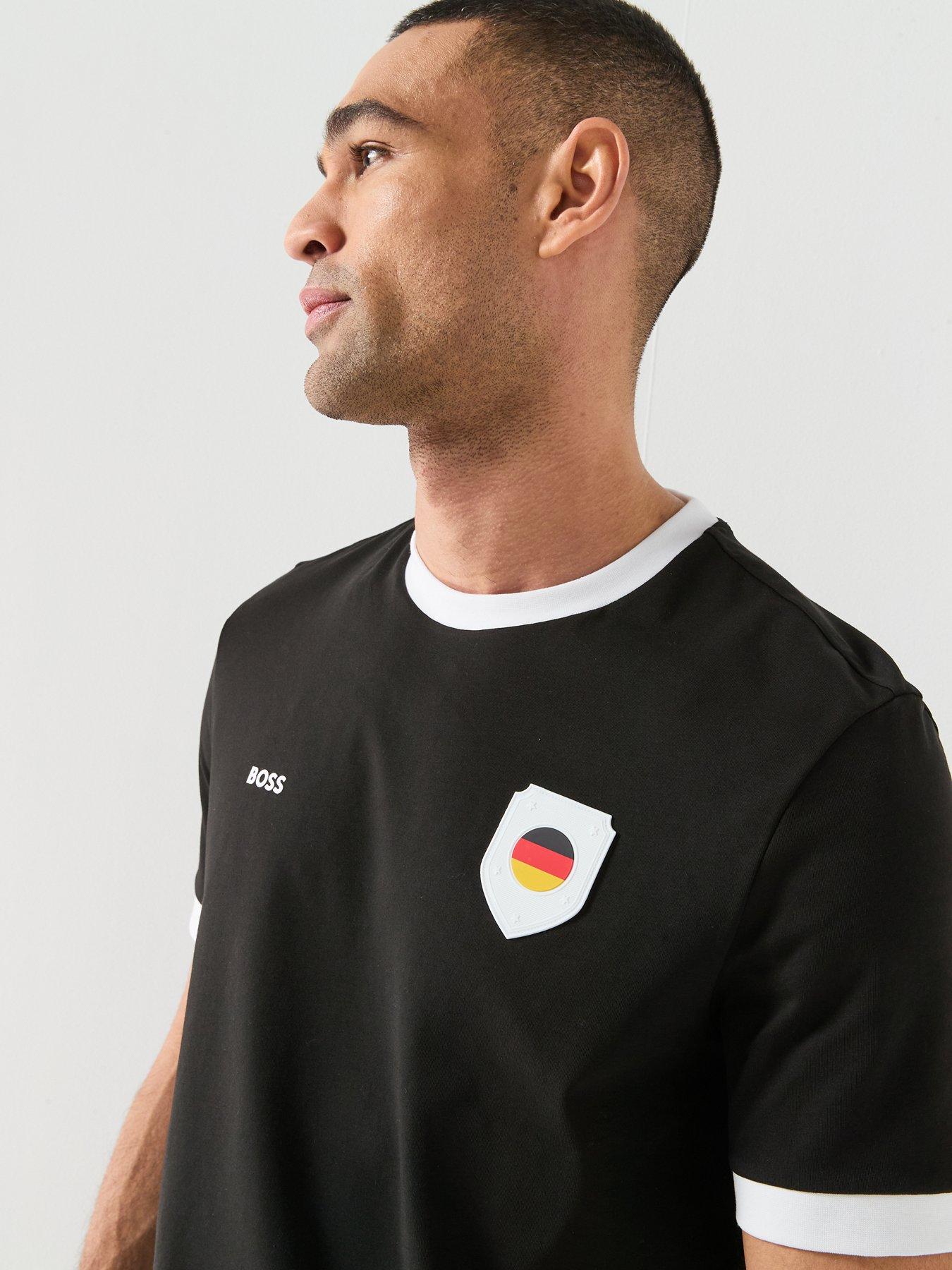 Image 4 of 6 of BOSS Germany World Cup T-Shirt - Black