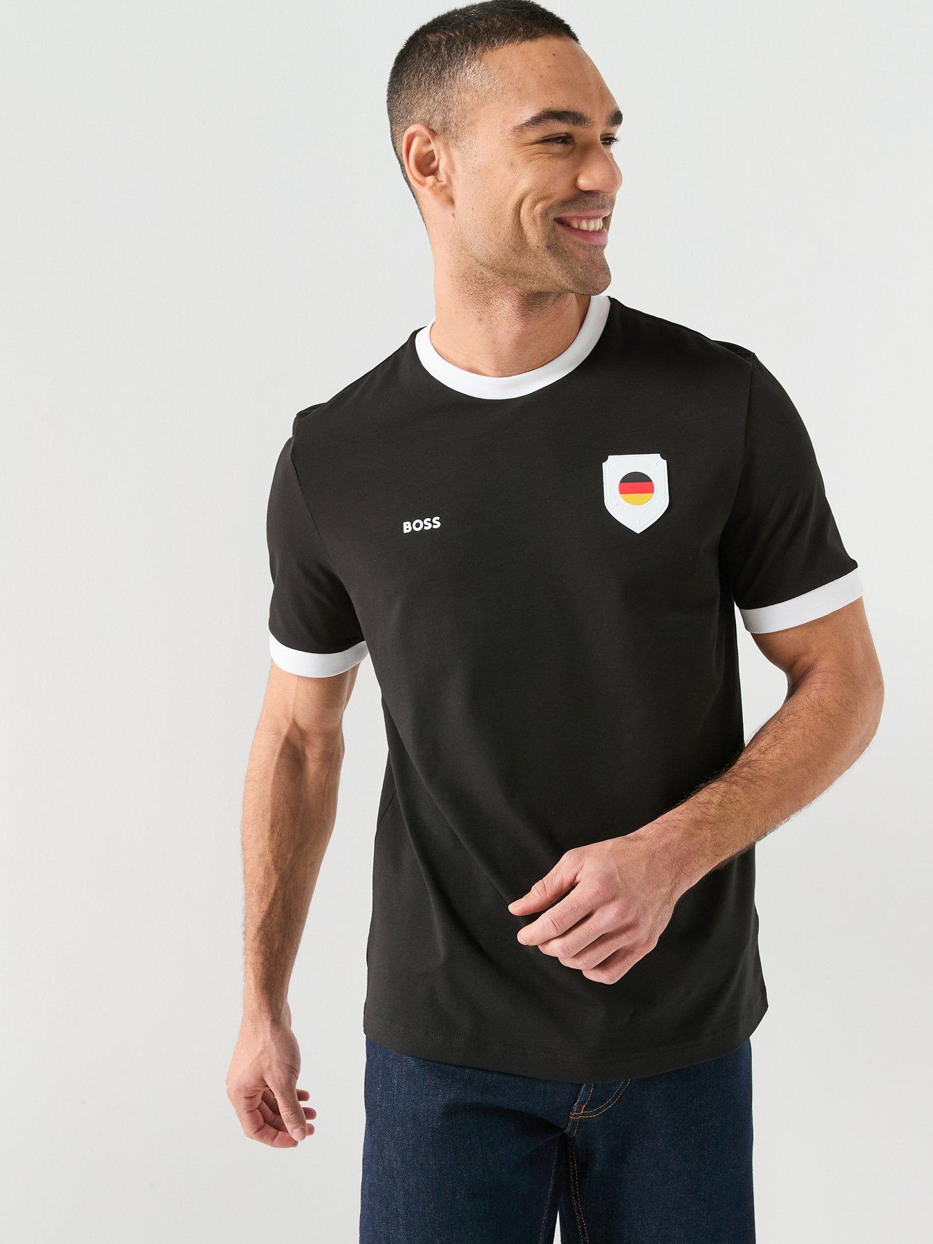 Image 6 of 6 of BOSS Germany World Cup T-Shirt - Black