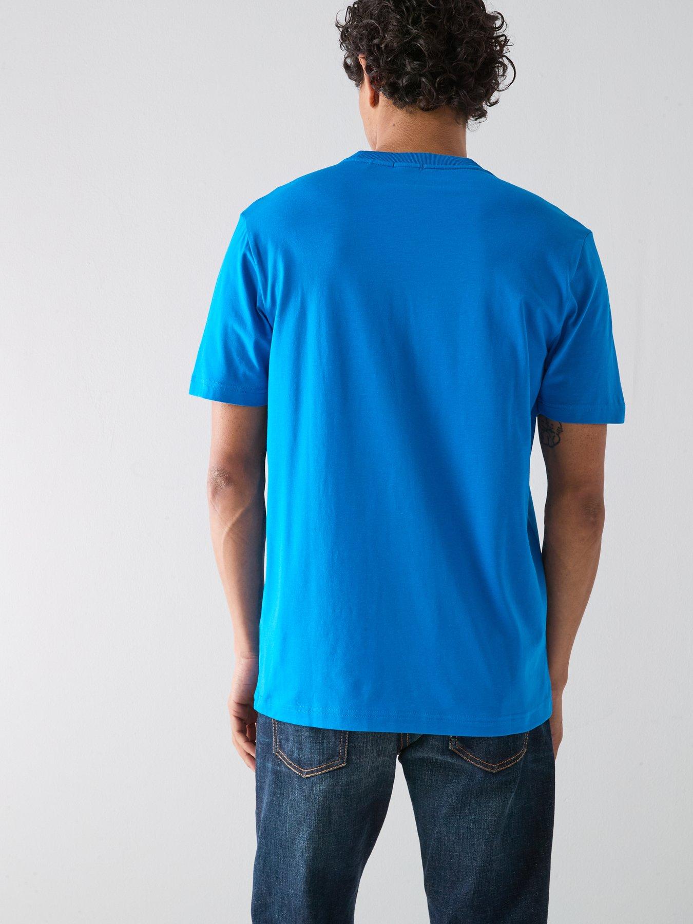 Image 2 of 4 of BOSS Tee Regular Fit T-Shirt - Bright Blue