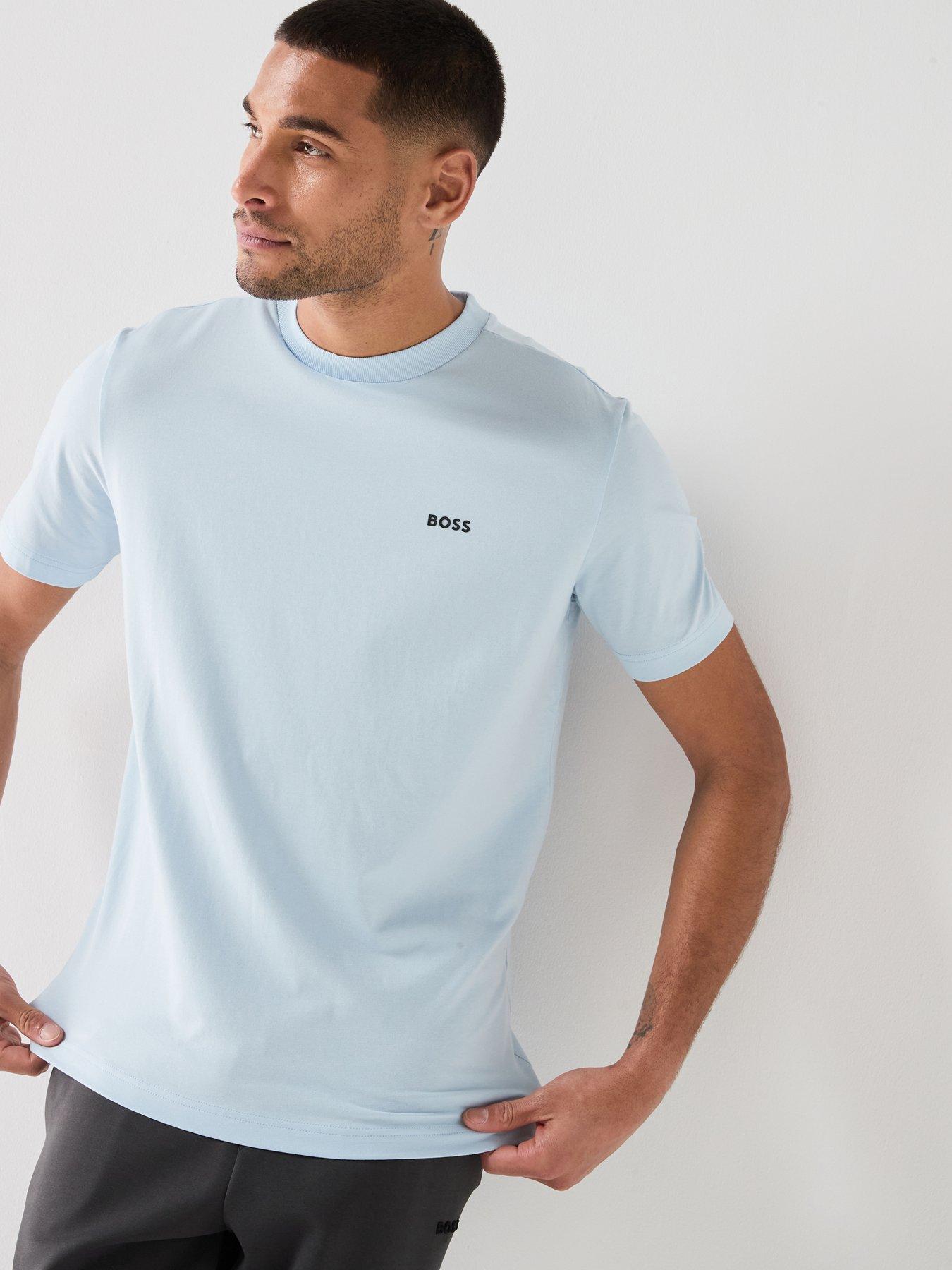BOSS Logo T-Shirt - Light Blue