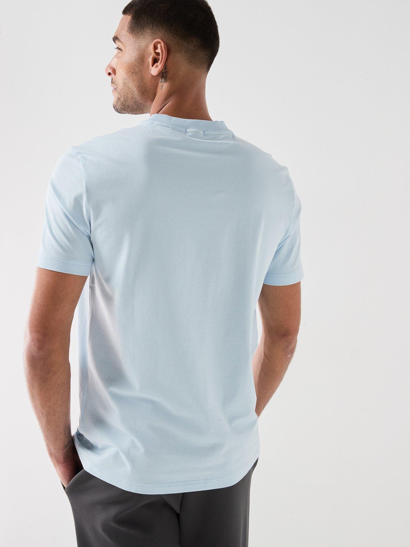 Image 2 of 6 of BOSS Tee Regular Fit T-shirt - Light Blue