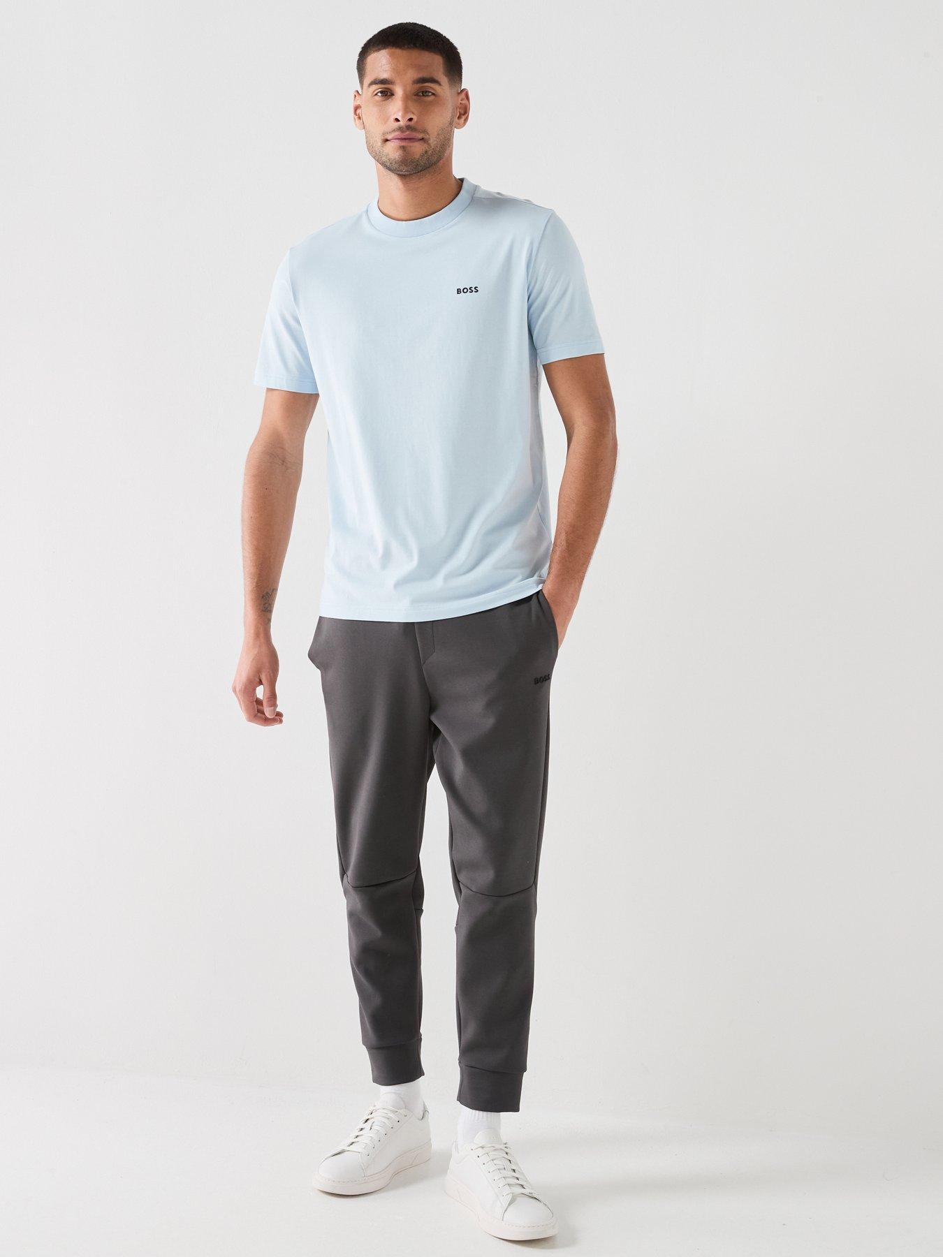 Image 3 of 6 of BOSS Tee Regular Fit T-shirt - Light Blue