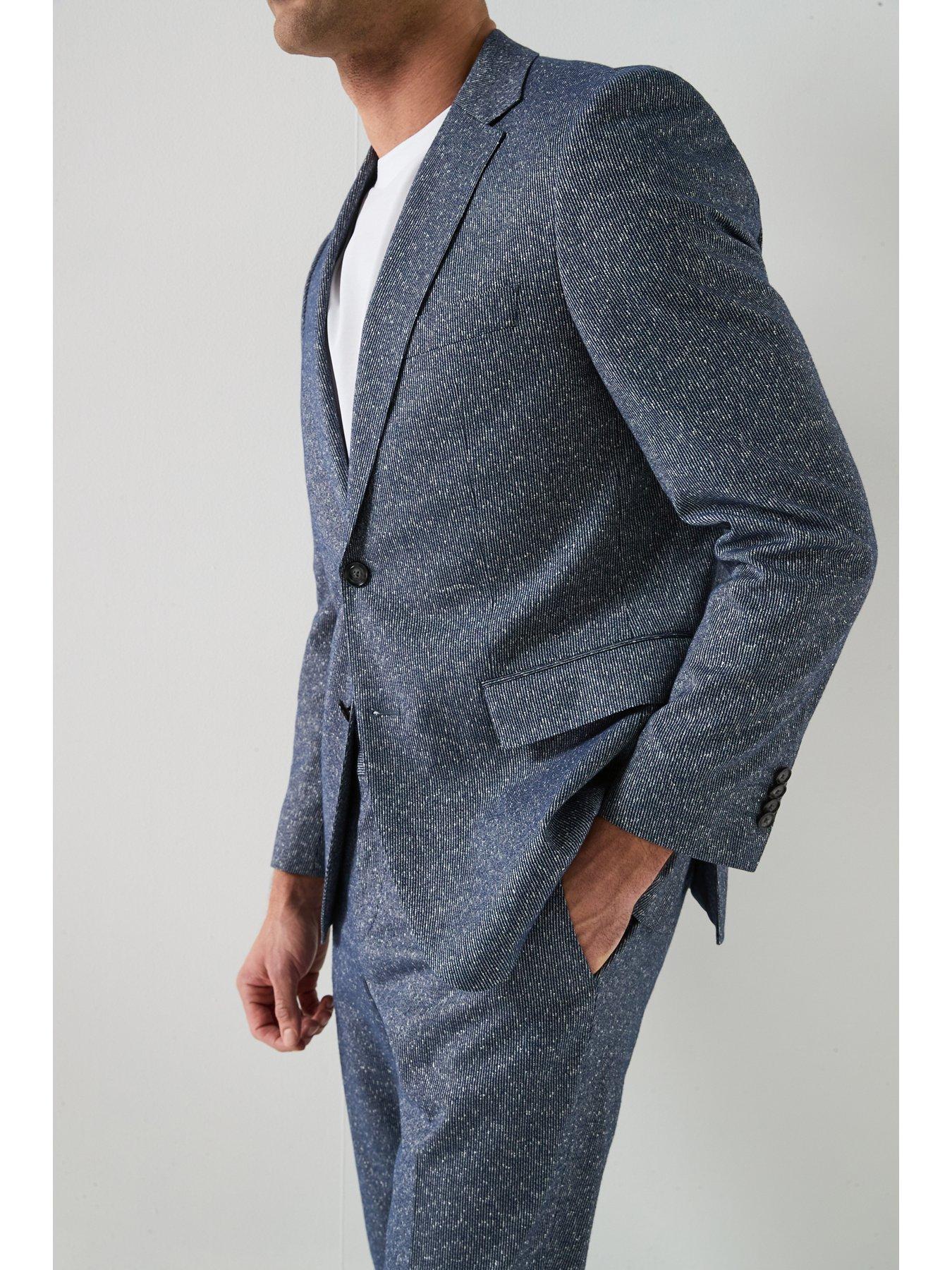 Image 4 of 6 of BOSS H-Jeckson 2-Piece Tailored Suit - Dark Blue