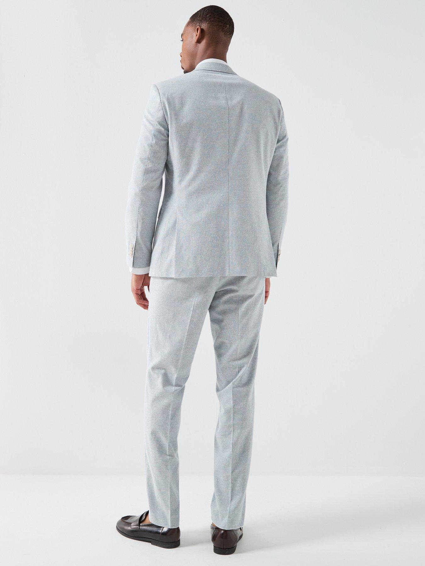 Image 2 of 6 of BOSS H-Jeckson 2Pc Tailored Suit &ndash; Light Blue