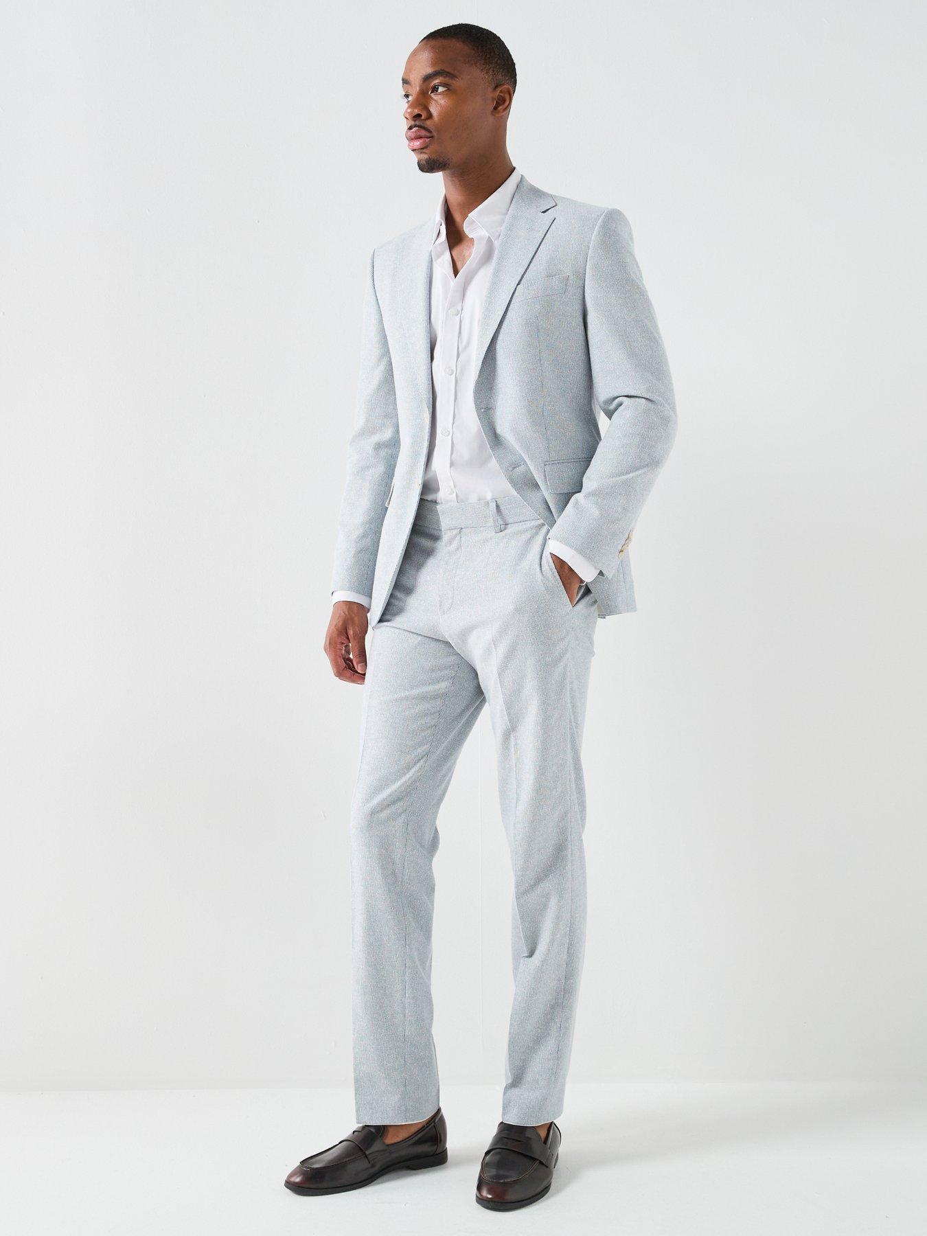Image 3 of 6 of BOSS H-Jeckson 2Pc Tailored Suit &ndash; Light Blue