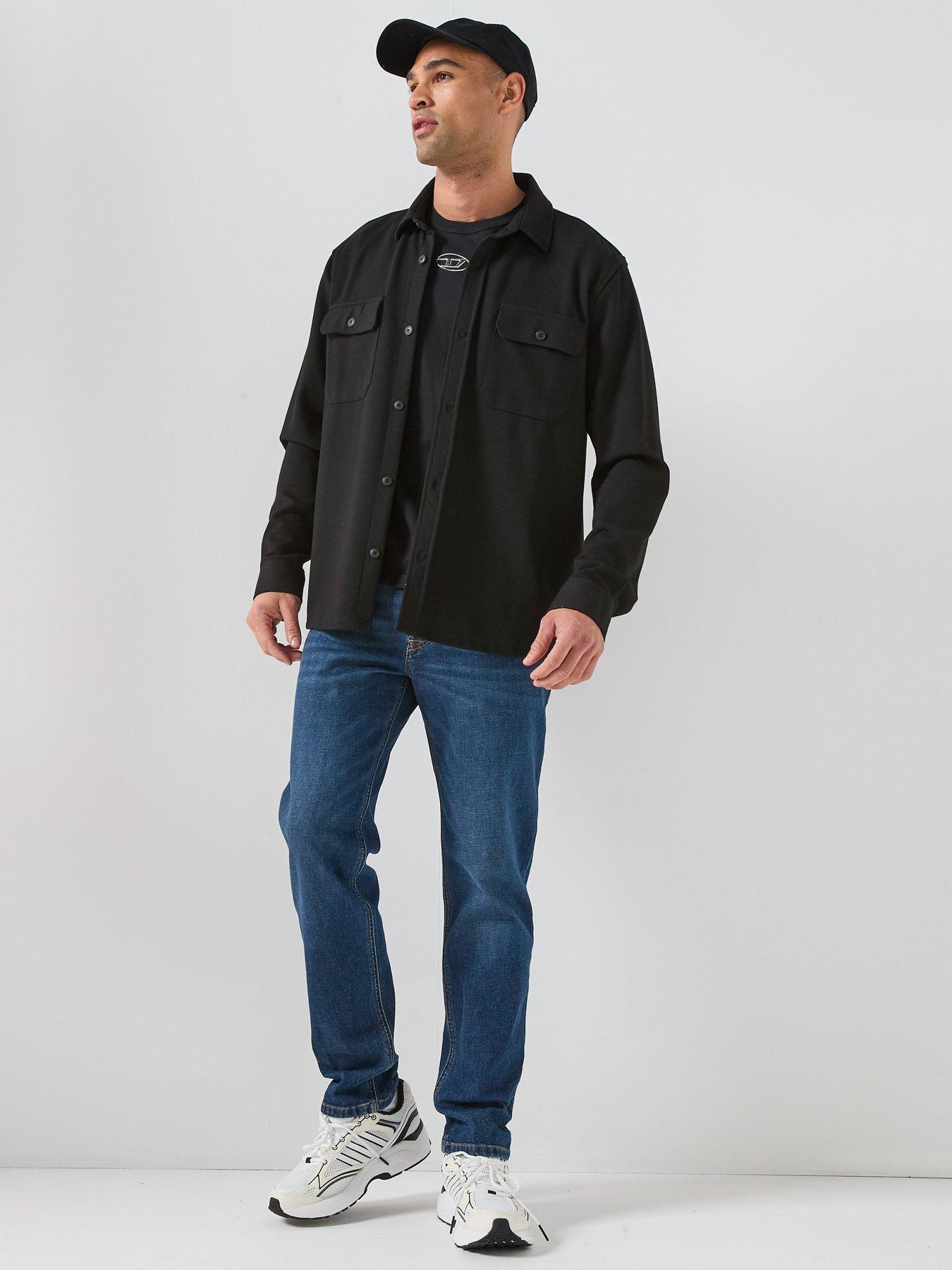  image of diesel-d-finitive-regular-fit-jeans-blue