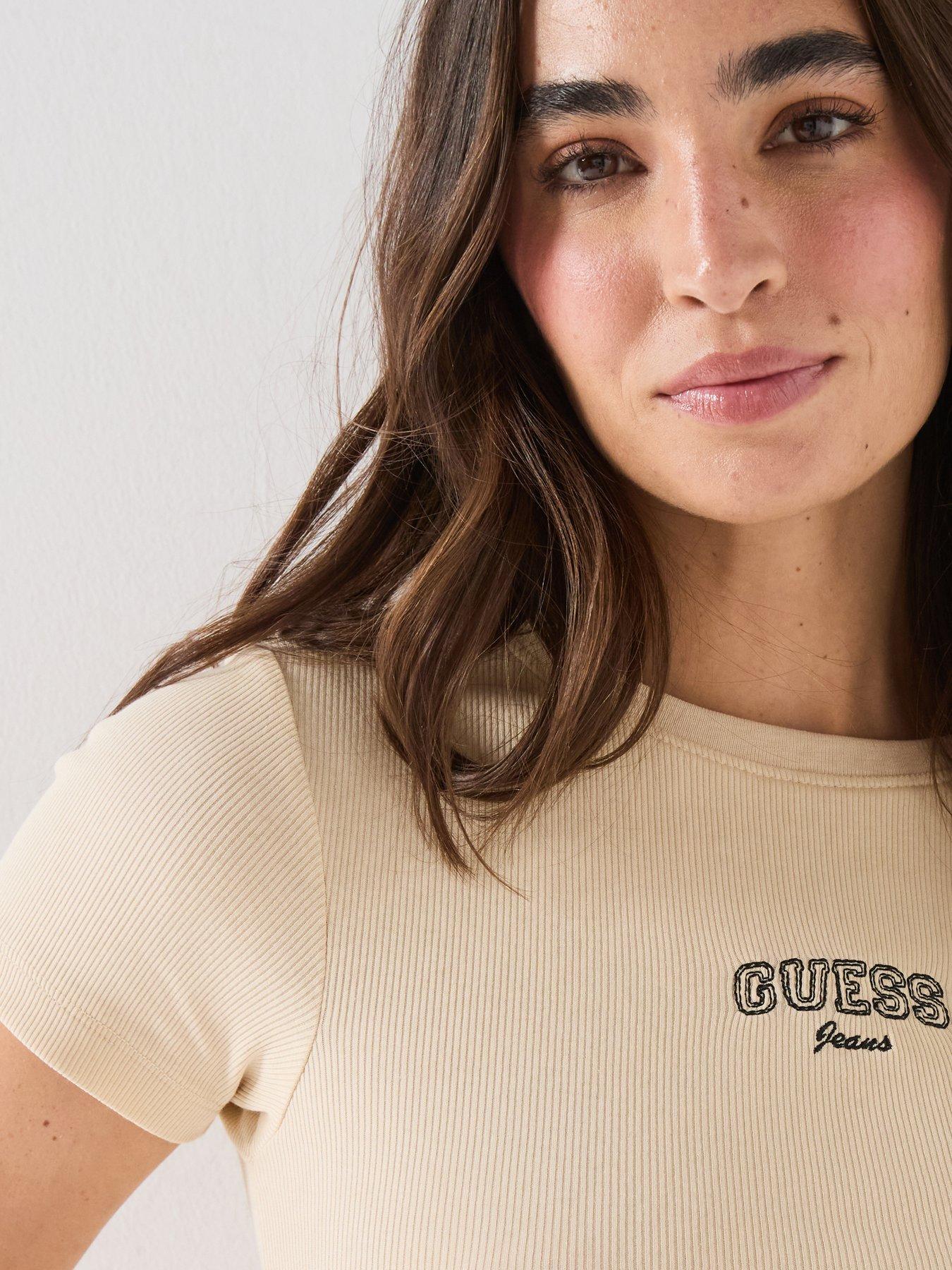 Image 4 of 6 of Guess Short Sleeve Slim Tee