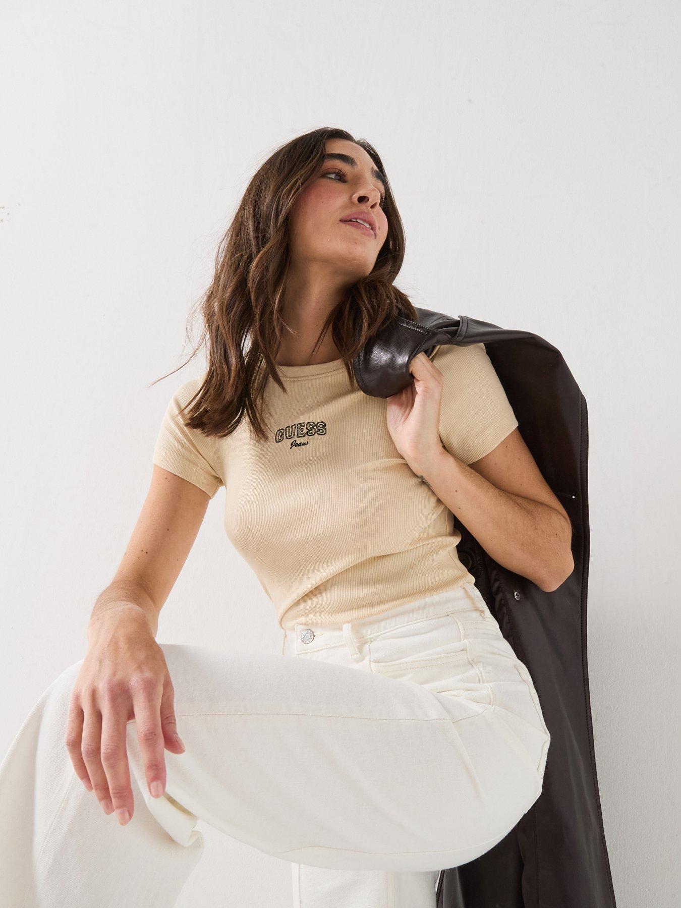 Image 6 of 6 of Guess Short Sleeve Slim Tee