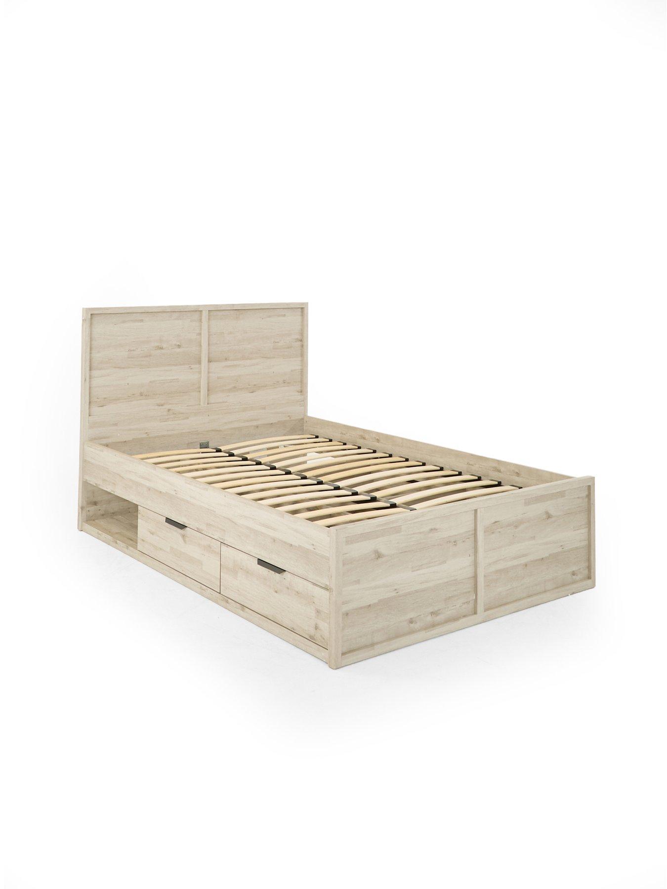  image of the-very-collection-harlem-storage-king-bed-with-memory-mattress