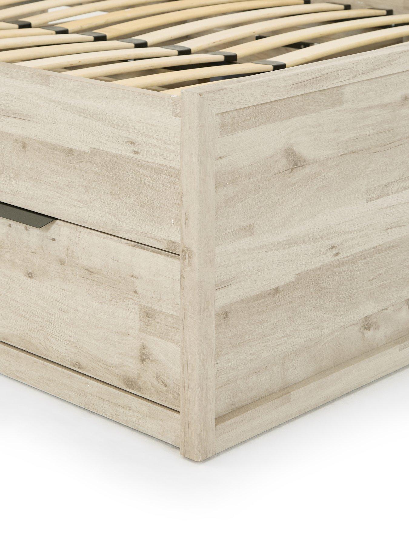  image of the-very-collection-harlem-storage-king-bed-with-memory-mattress