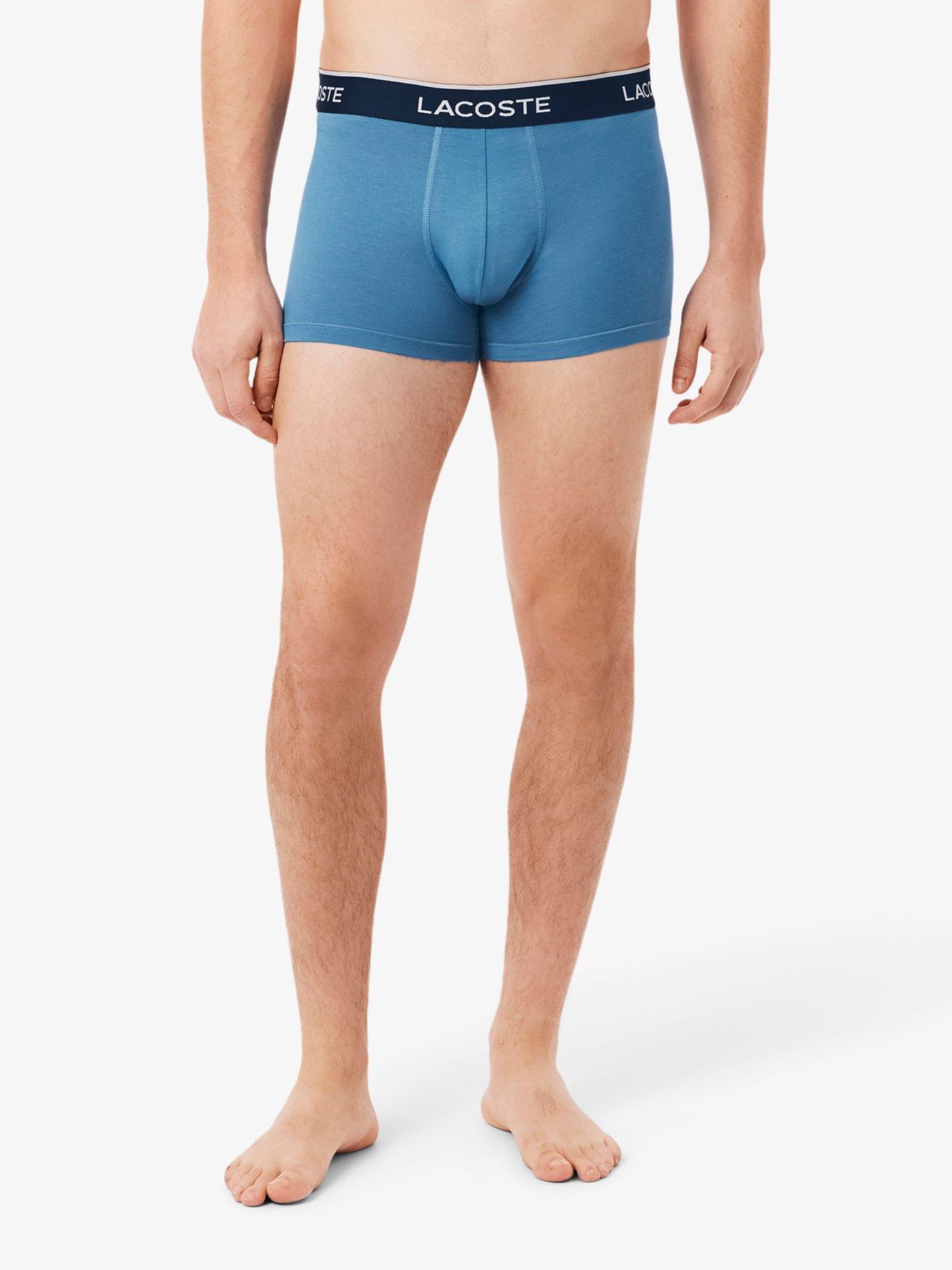 Lacoste Lacoste 3 Pack Cotton Trunks - Multi
