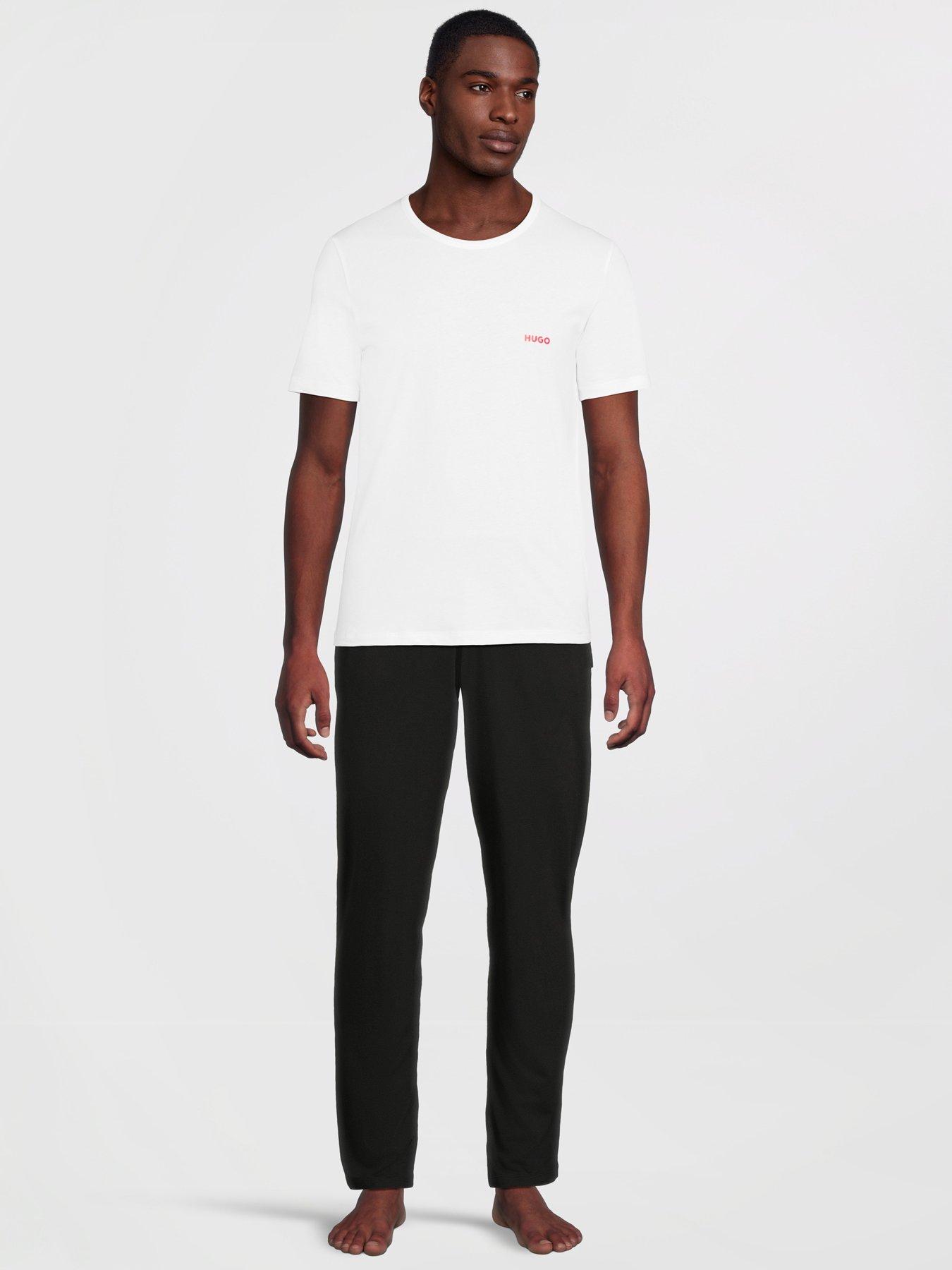 Image 4 of 5 of HUGO Bodywear Triplet 3 Pack Loungewear T-Shirts - Assorted
