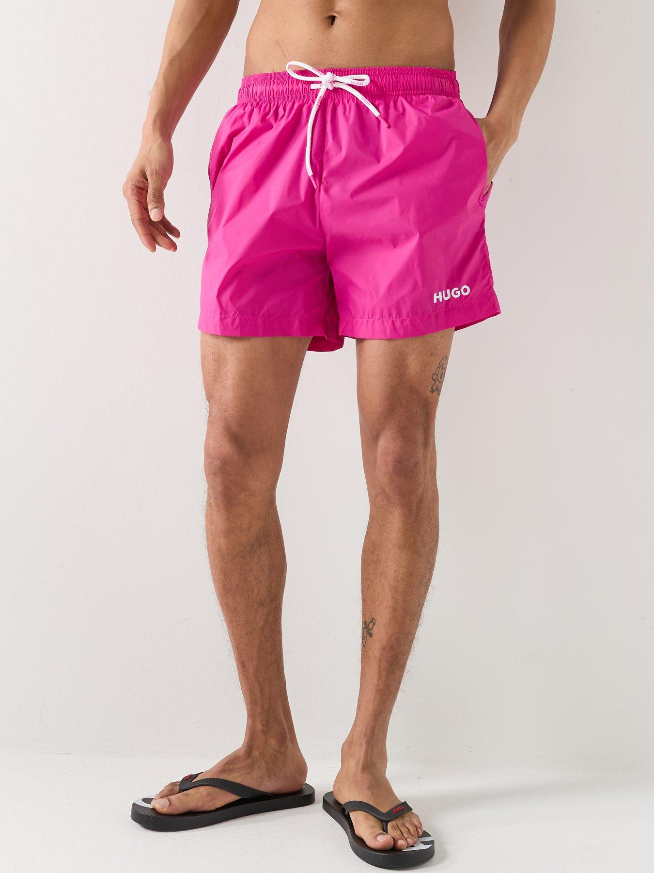 hugo-haiti-small-logo-swim-shorts-pink