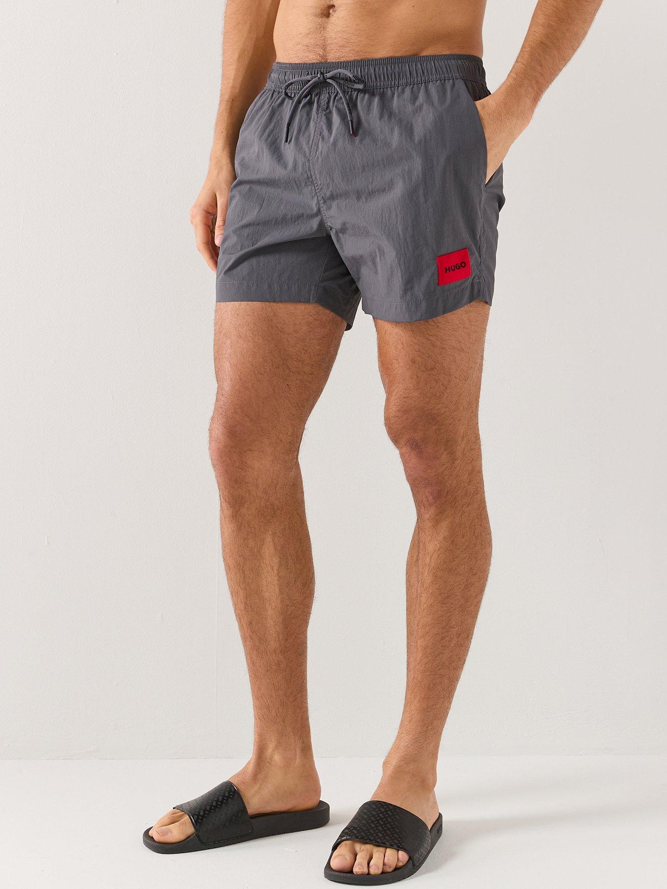 HUGO Hugo Dominica Swim Shorts - Dark Grey