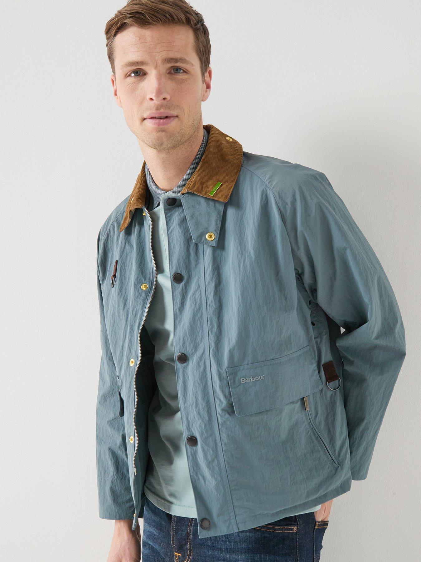 Image 1 of 6 of Barbour Icons Spey Short Length Jacket - Blue