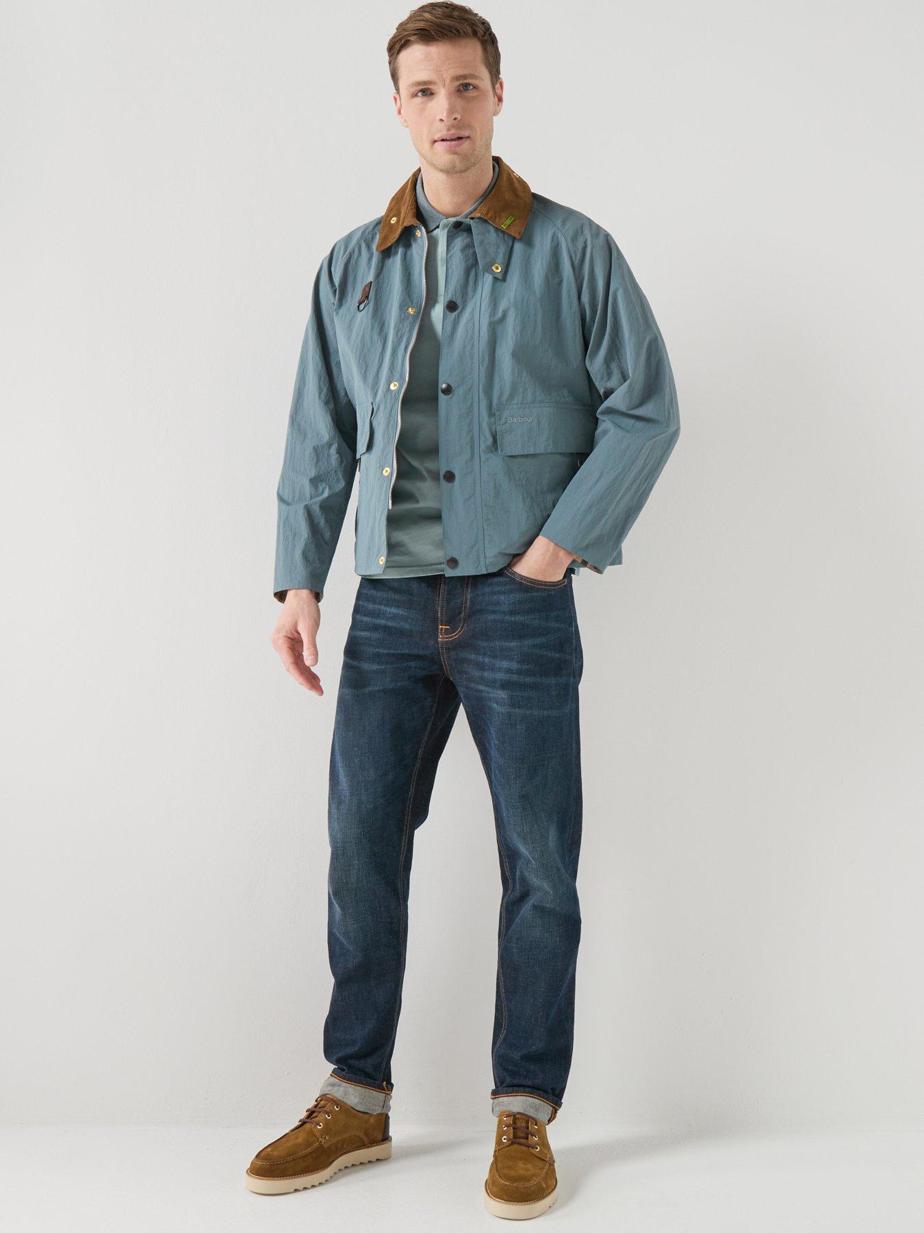 Image 3 of 6 of Barbour Icons Spey Short Length Jacket - Blue